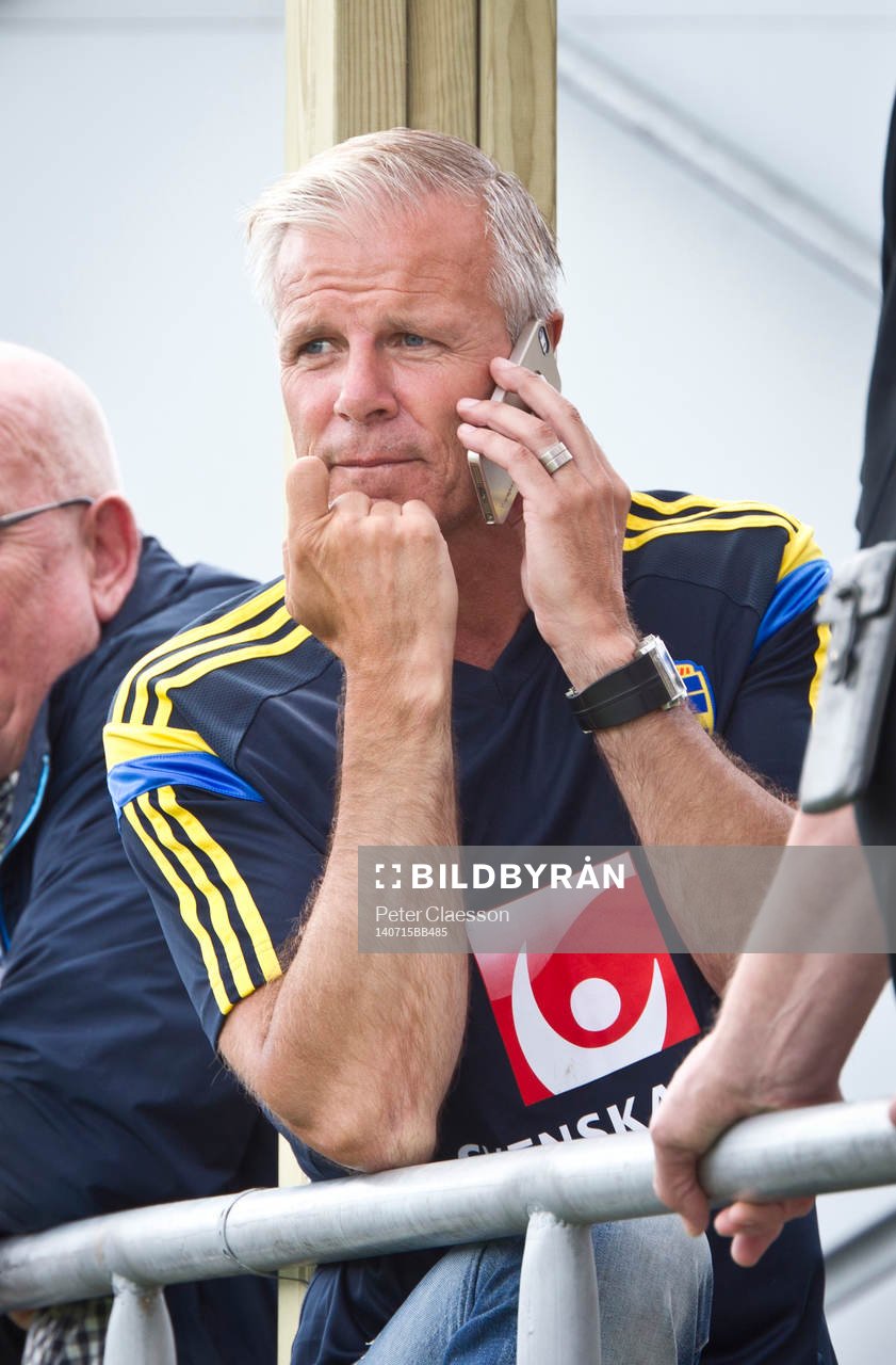 Roland Nilsson, Förbundskapten kollar in en match i Gothia