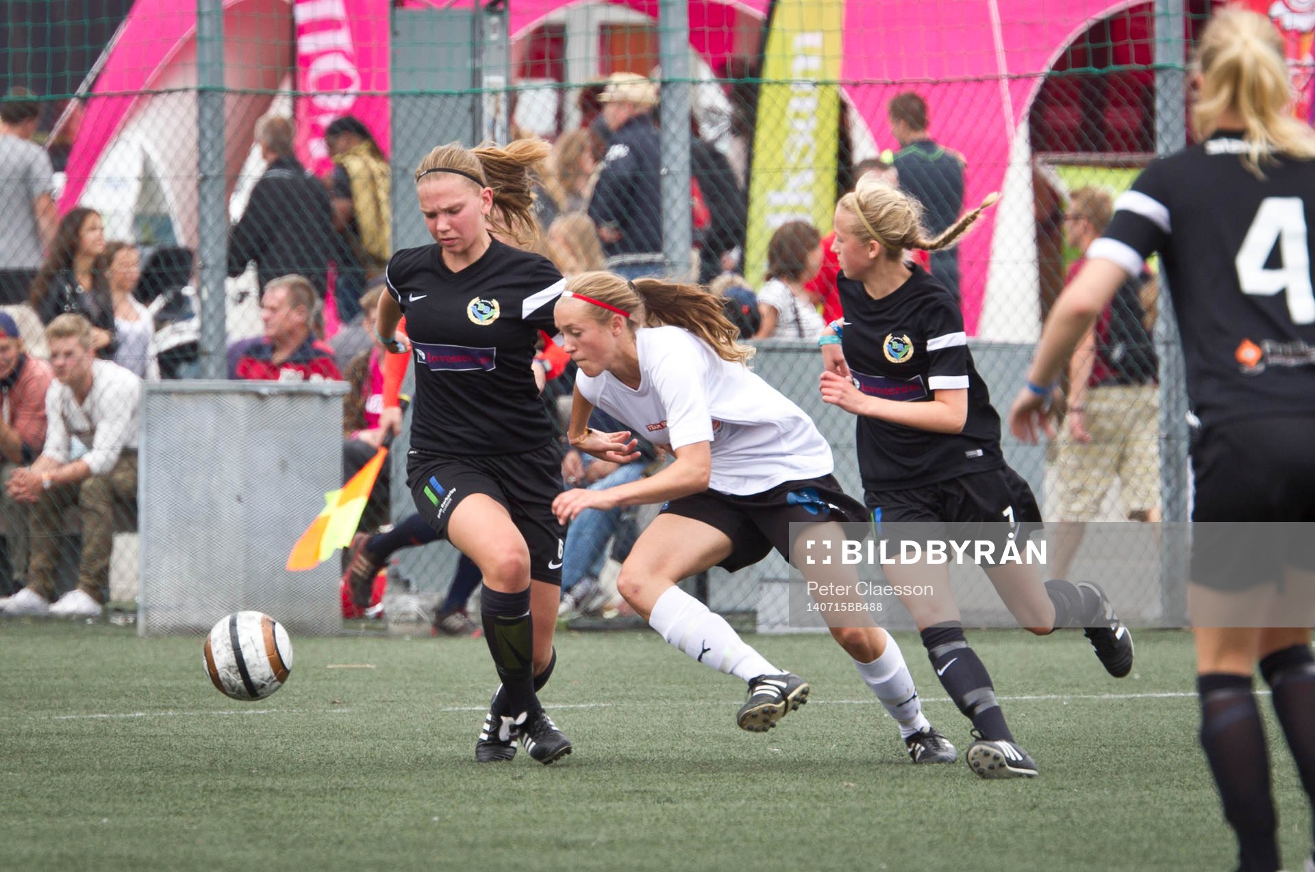 Match i Gothia Cup mellan Bele Barkarby och Örebro SK