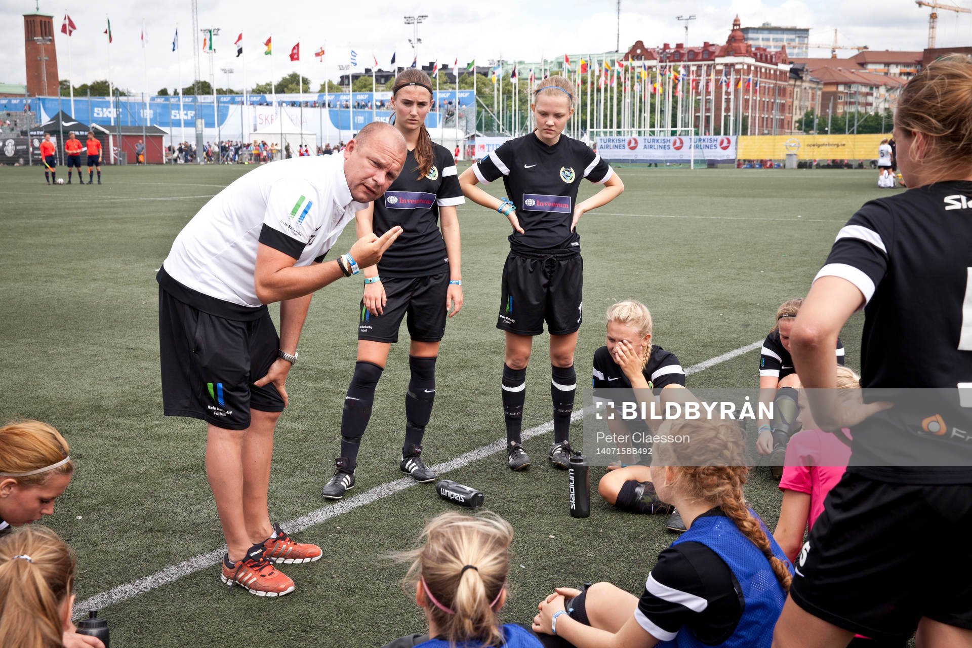Match i Gothia Cup mellan Bele Barkarby och Örebro SK