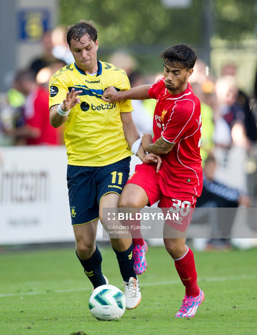 [DK=20140716: Johan Elmander, BIF og Suso, LFC]