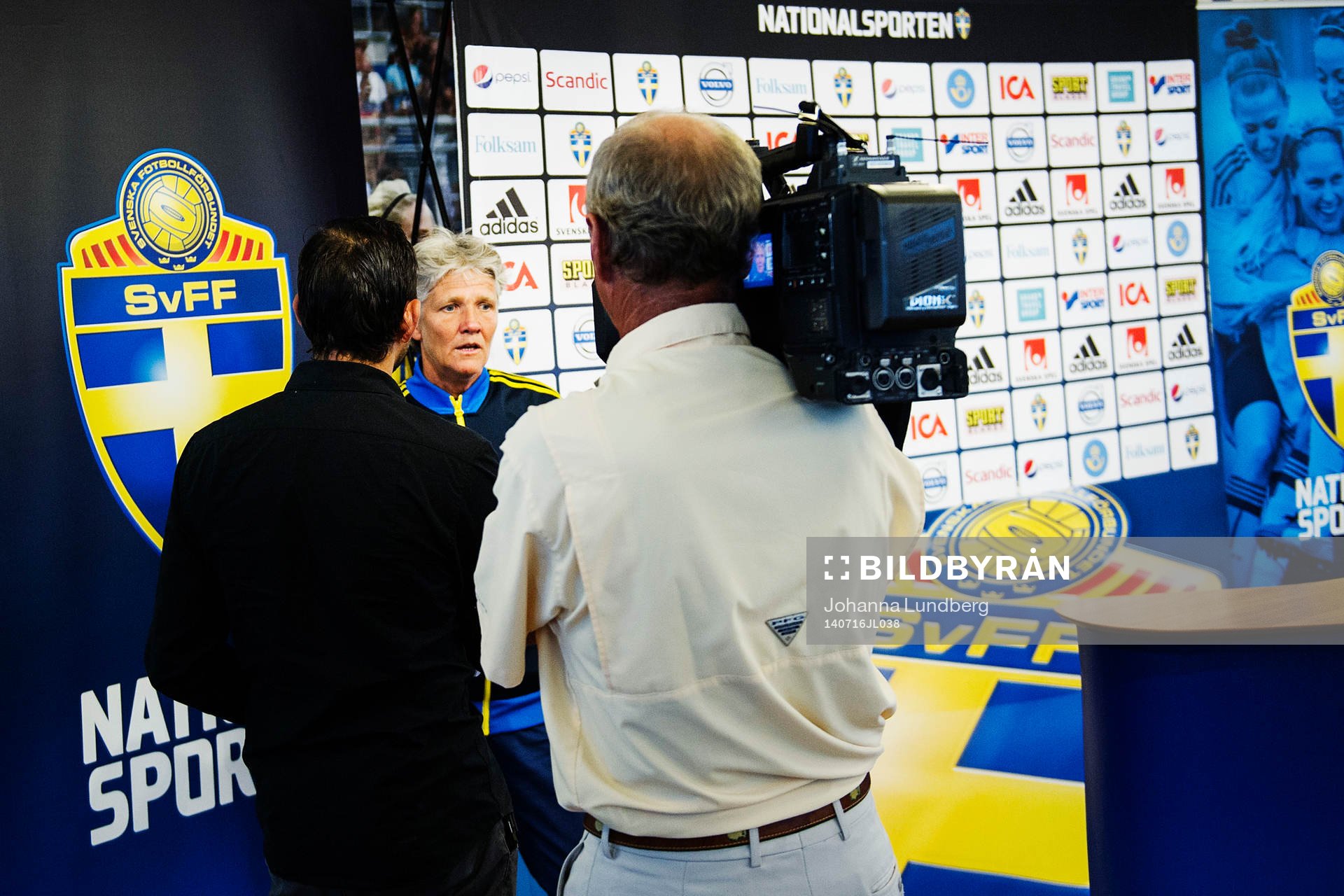 Sveriges förbundskapten Pia Sundhage