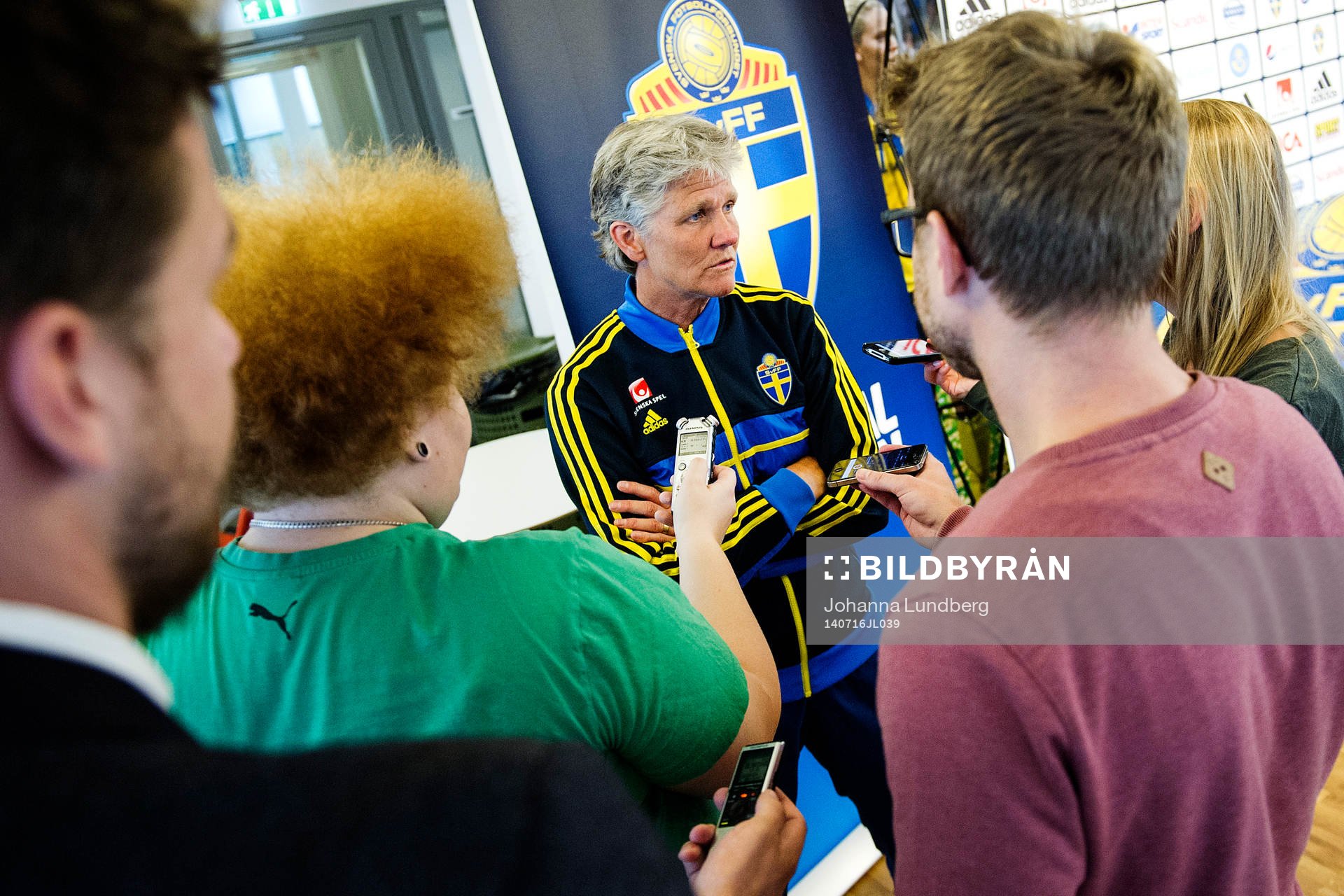 Sveriges förbundskapten Pia Sundhage