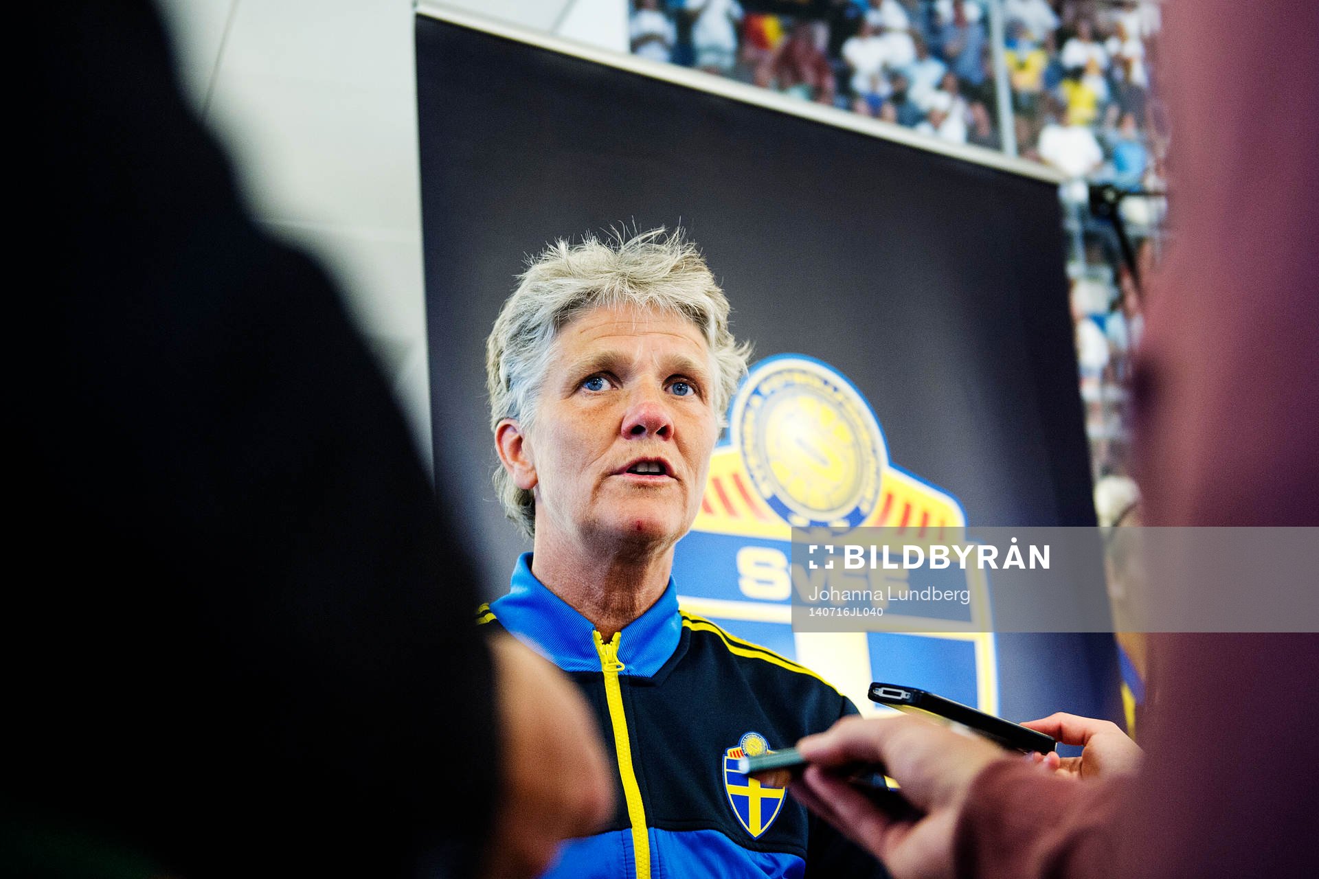 Sveriges förbundskapten Pia Sundhage