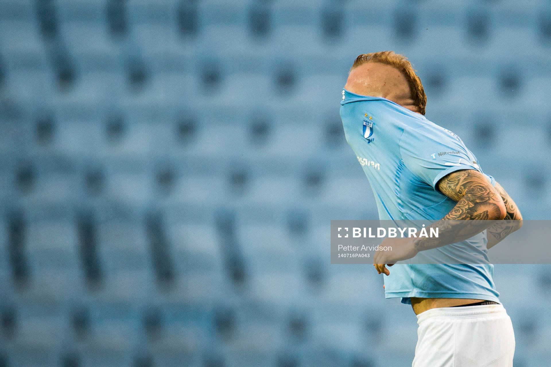 Malmö FFs Magnus Eriksson deppar