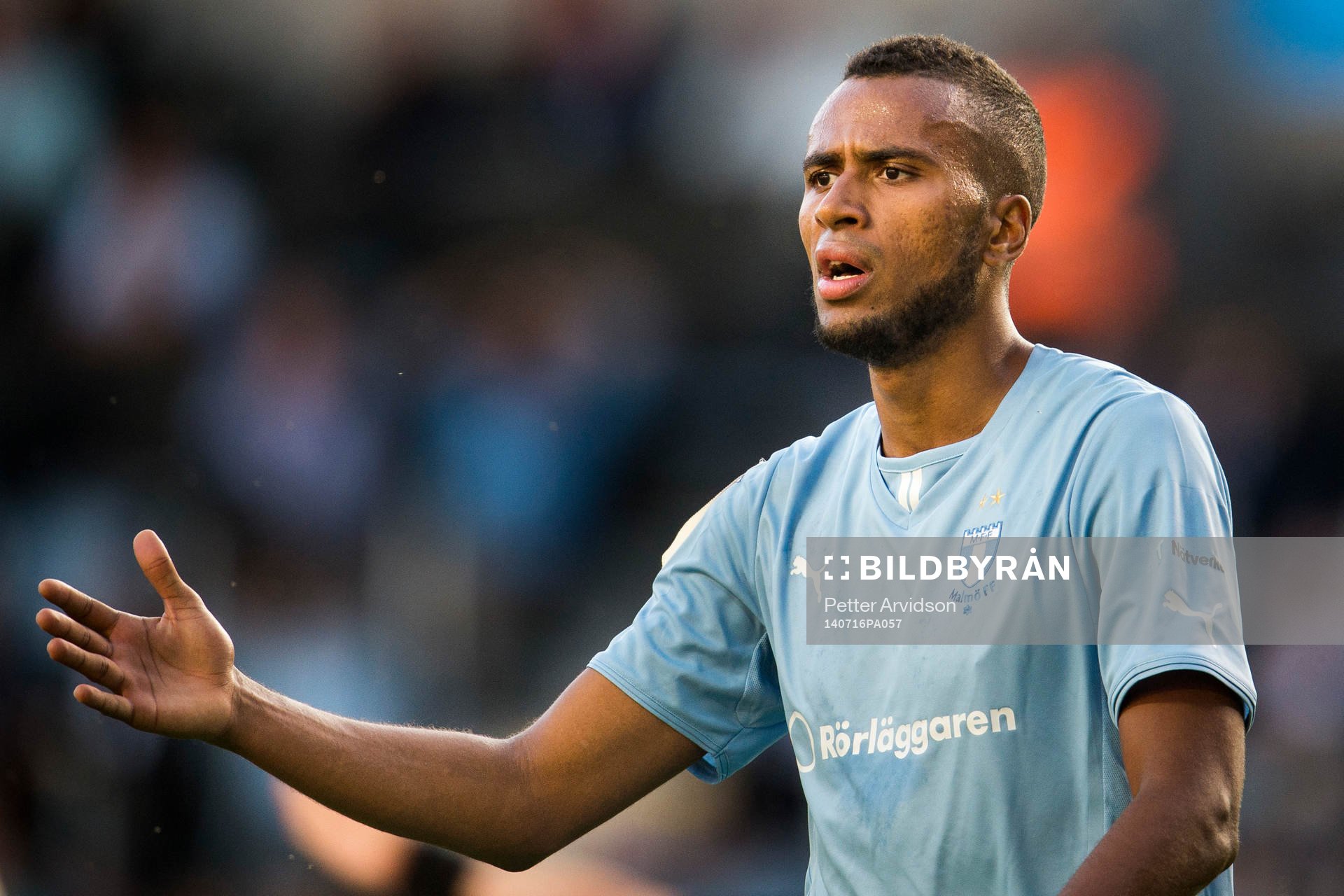 Malmö FFs Isaac Kiese Thelin