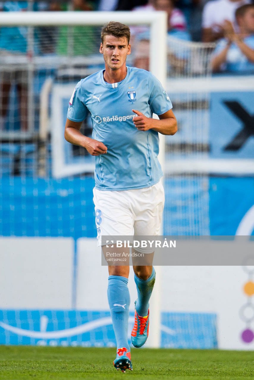 Malmö FFs Johan Hammar