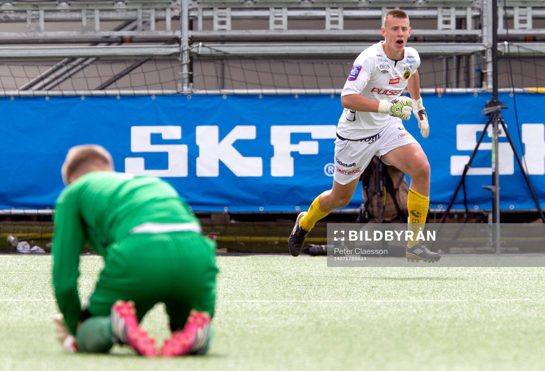 Match i Gothia Cup mellan Elfsborg och Doncaster