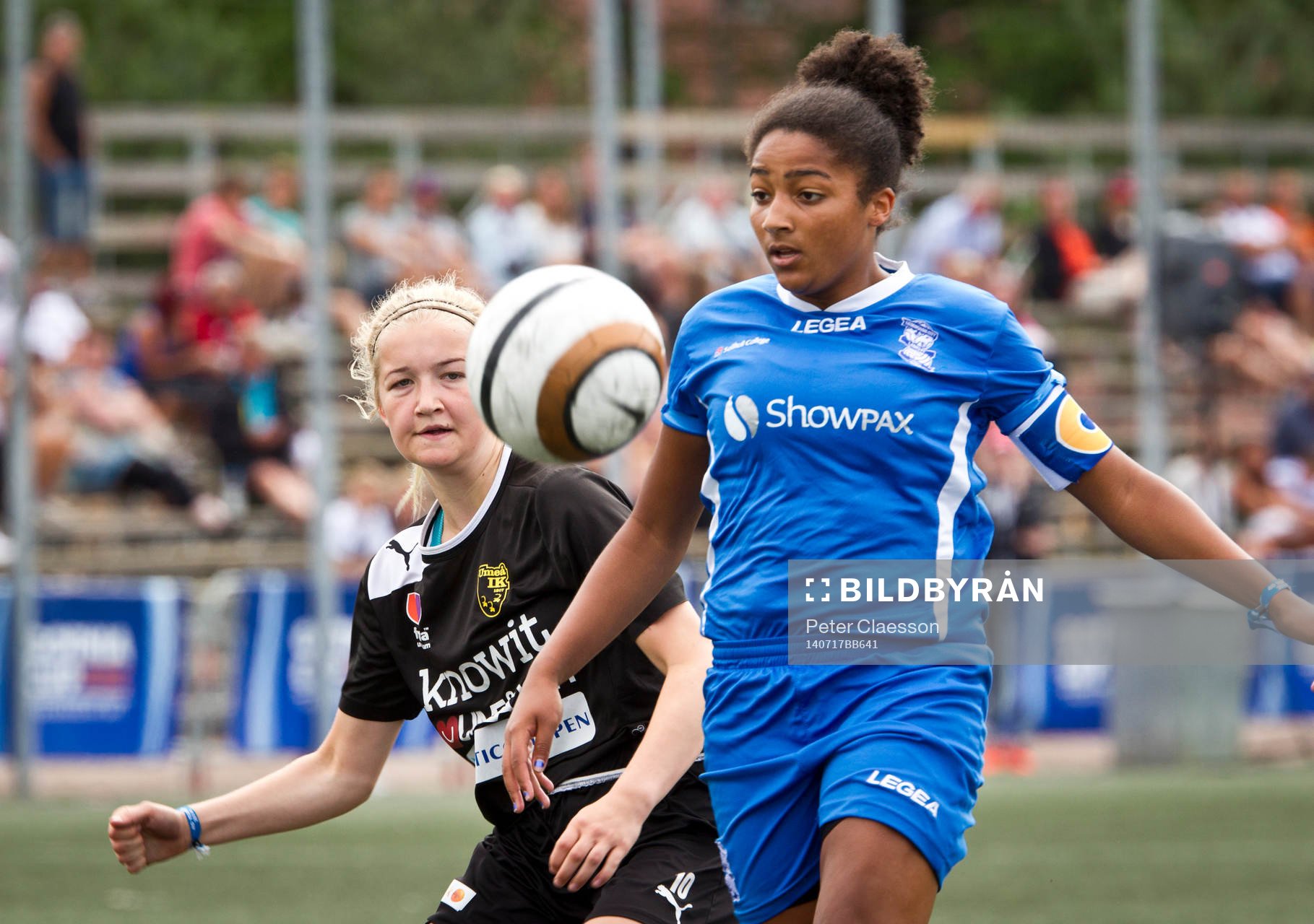 Match i Gothia Cup mellan Umeå och Birmingham