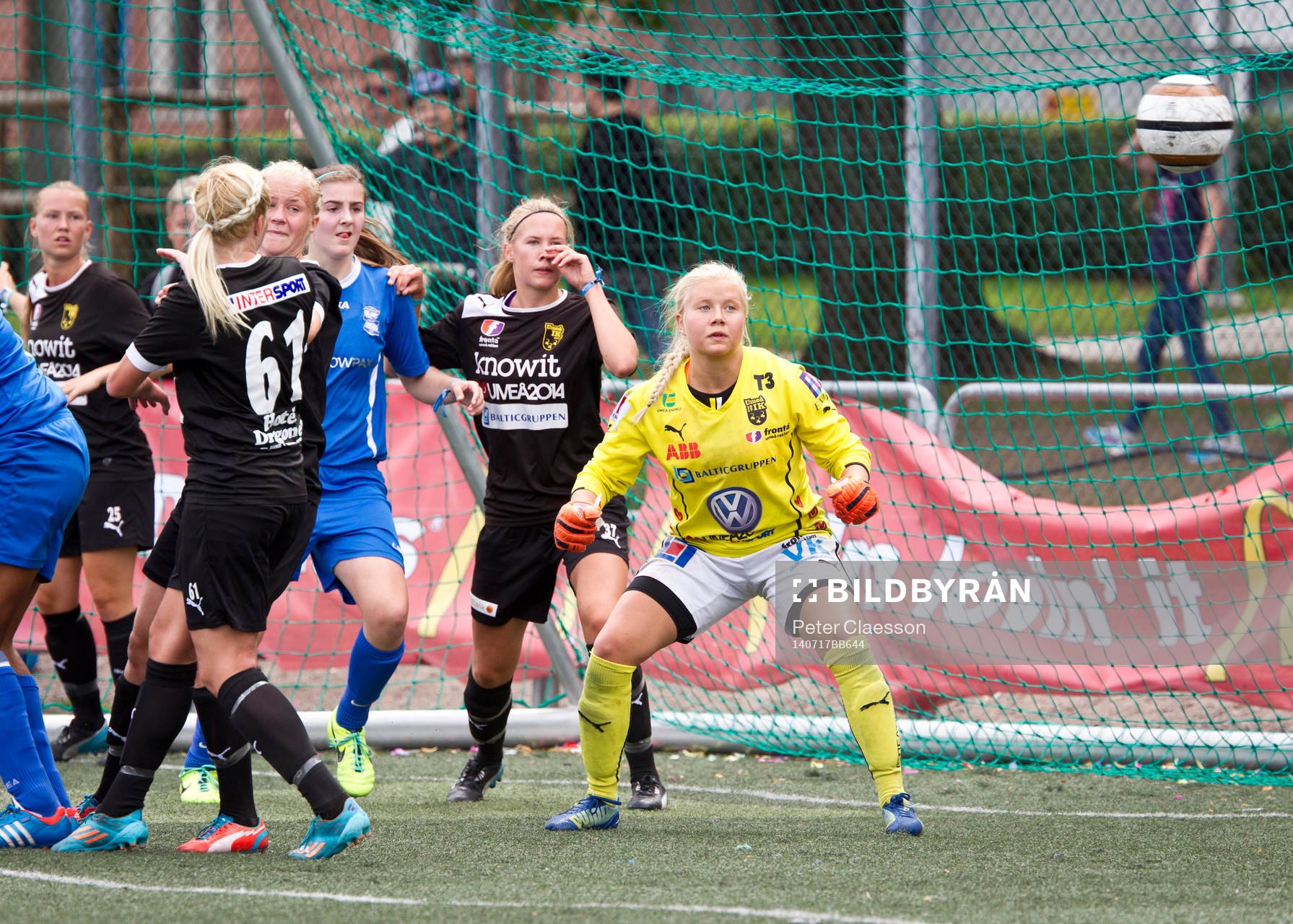 Match i Gothia Cup mellan Umeå och Birmingham
