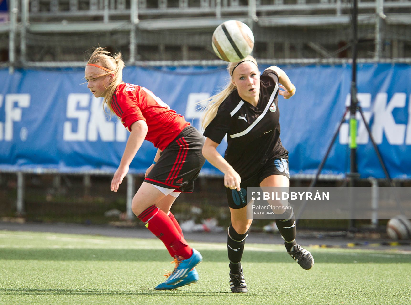Match i Gothia Cup mellan Örebro SK och Bayer Leverkusen