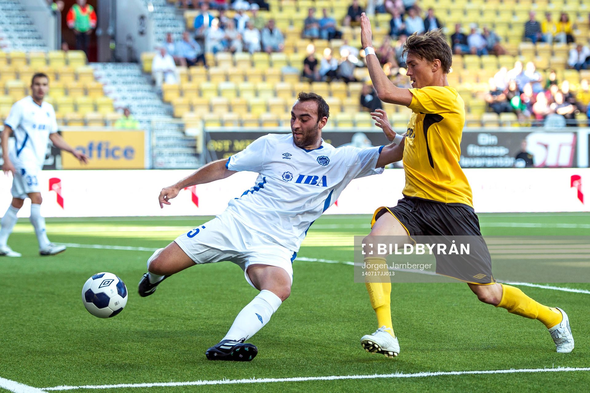 Inter Bakus Aleksandre Amisulashvili och Elfsborgs Lasse