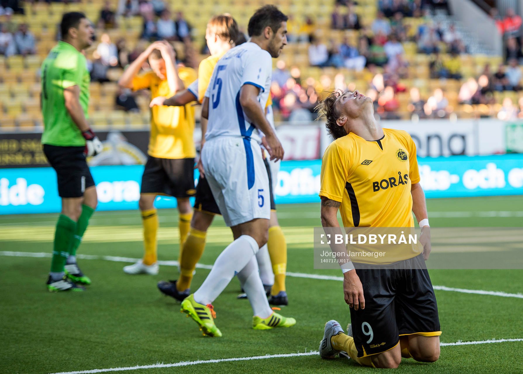 Elfsborgs Lasse Nilsson deppar