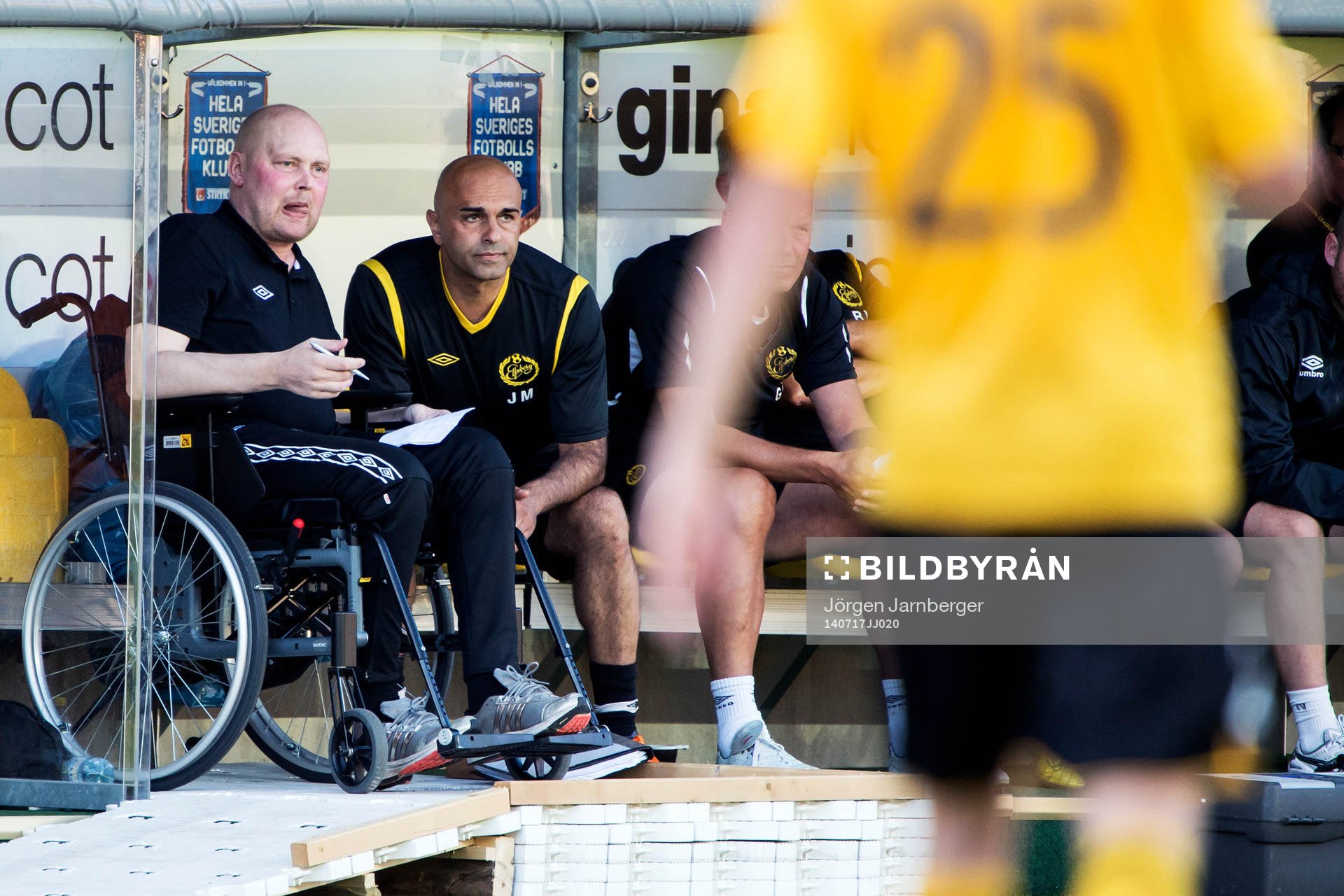 Elfsborgs manager Klas Ingesson och tränare Jan Mian