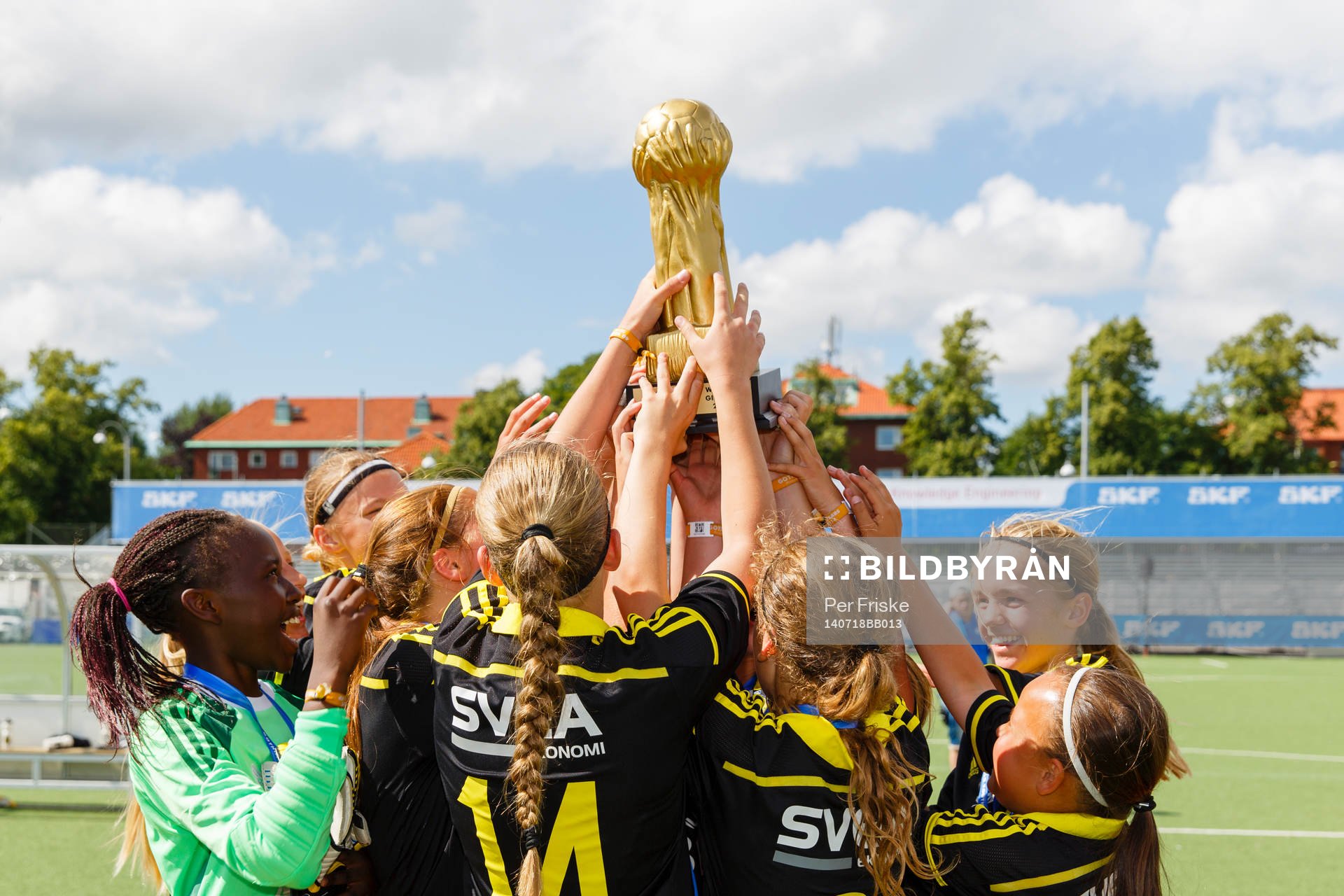 Final i G12, AIK FF vinner över JSSL Arsenal Singapore under Gothia Cup den 18 juli 2014 i Göteborg .
