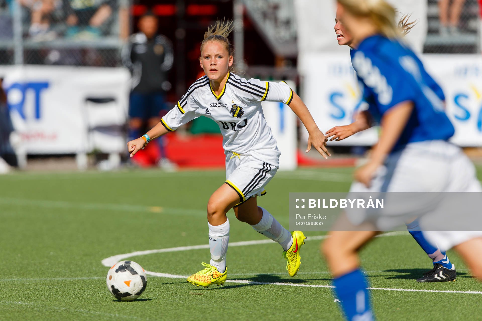 Final i G13 mellan Greve Fodbold och AIK FF under Gothia Cup den 18 juli 2014 i Göteborg .