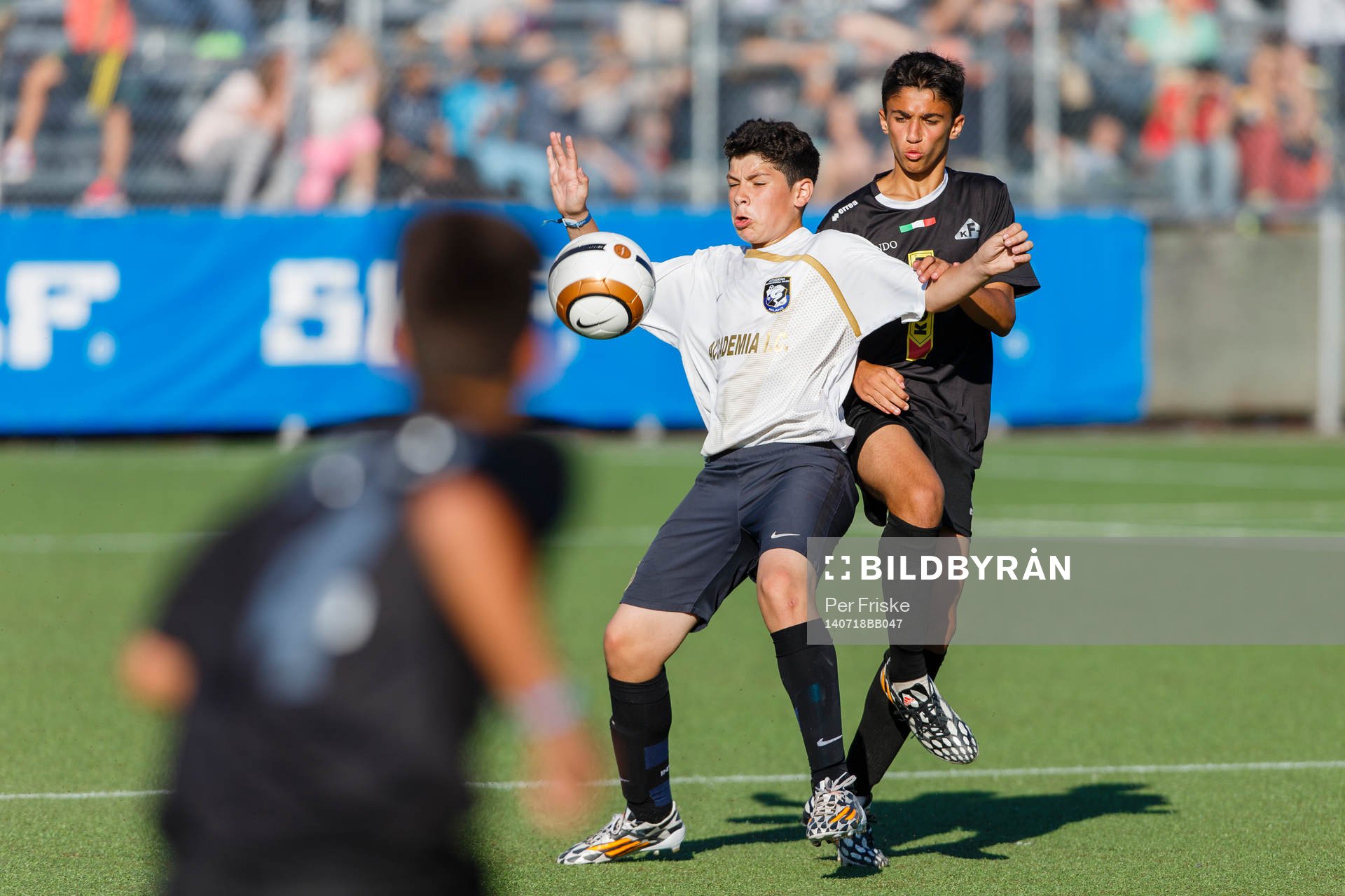 Final i B13 mellan Accademia I.C. och Kopron Football under Gothia Cup den 18 juli 2014 i Göteborg .
