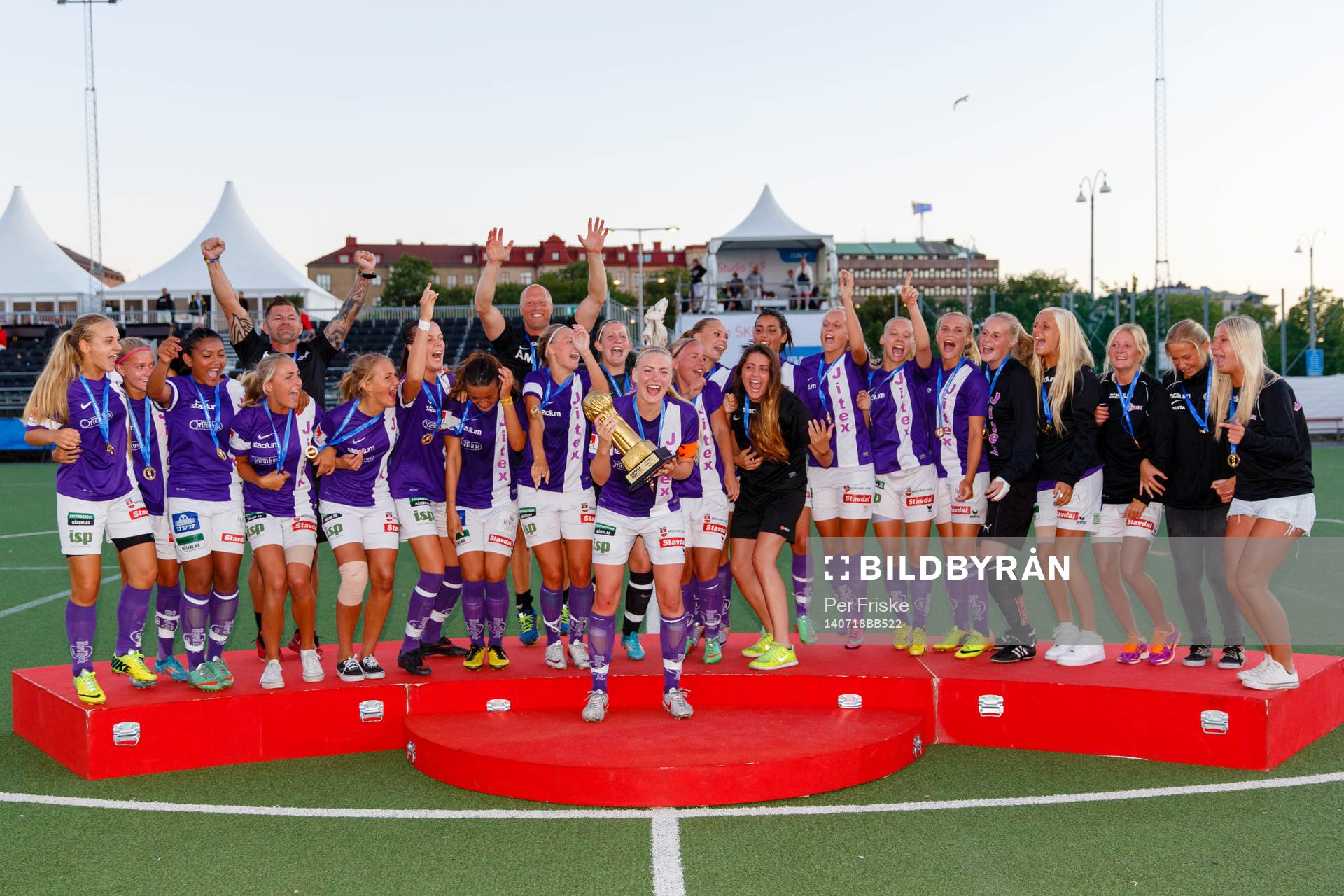 Final i G19 mellan IK Grand Bodö och Jitex BK, Jitex