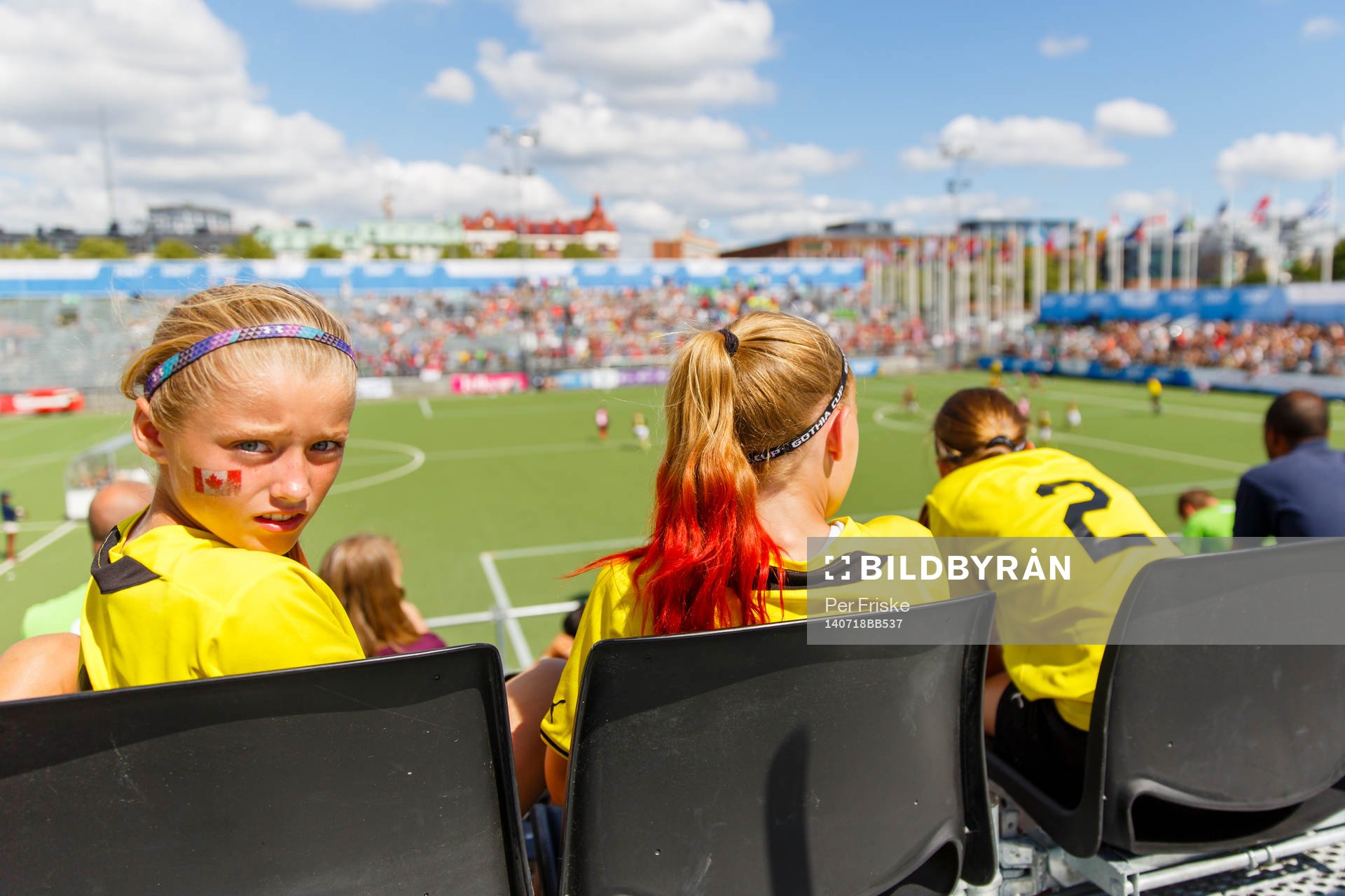 Final i G12 mellan AIK FF och JSSL Arsenal Singapore under Gothia Cup den 18 juli 2014 i Göteborg .