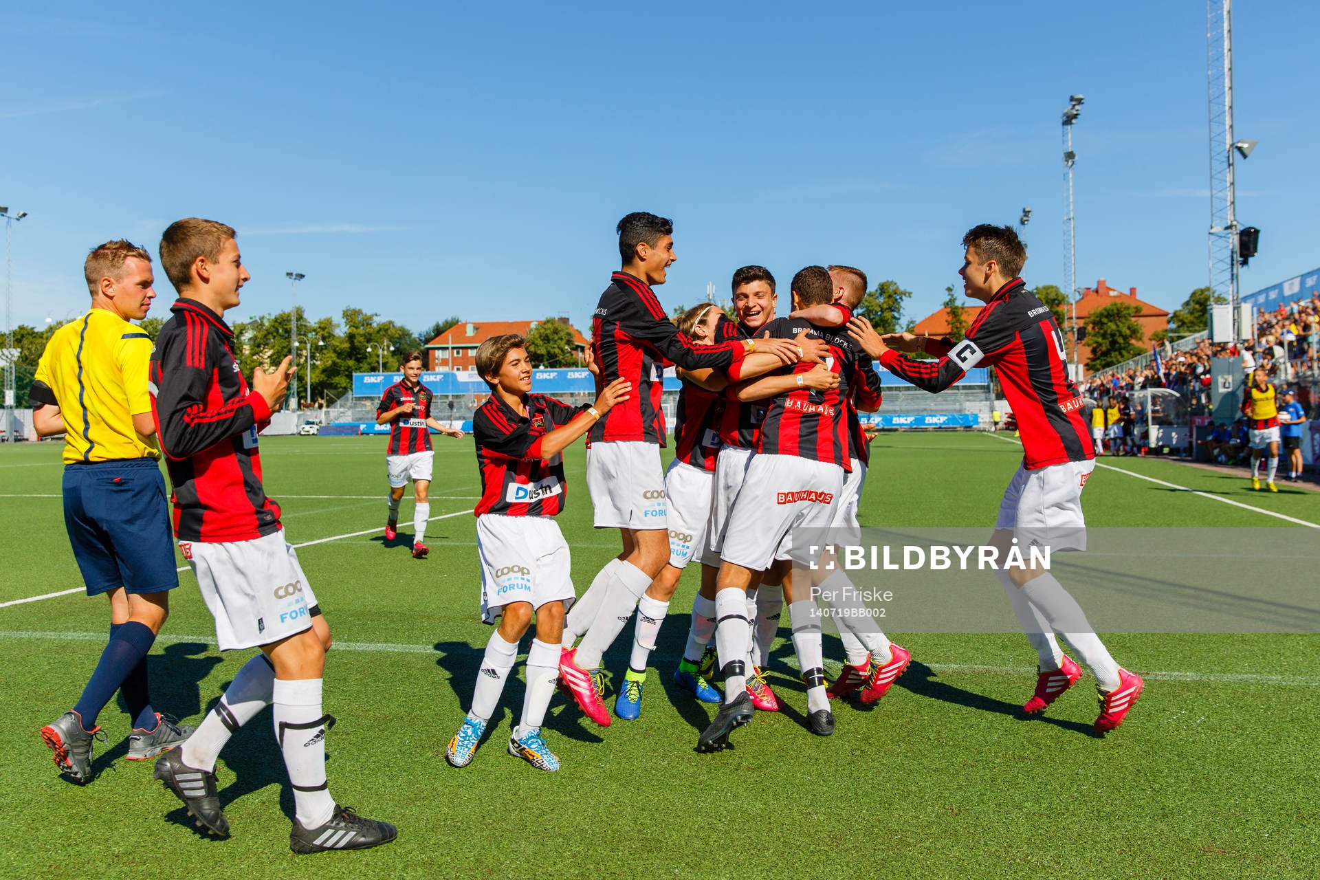 Final i B14 mellan Senlis U.S.M och IF Brommapojkarna, BP