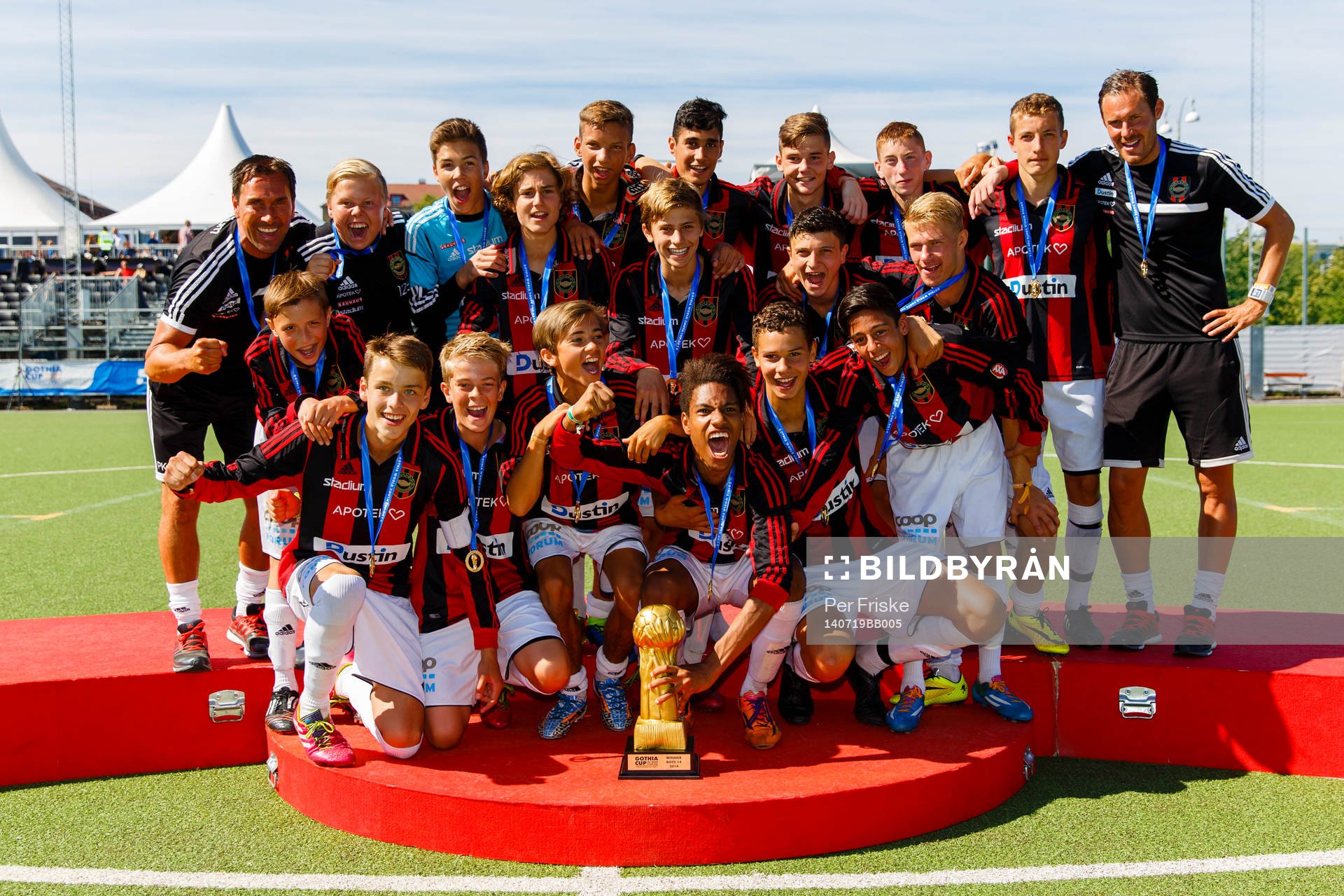 Final i B14 mellan Senlis U.S.M och IF Brommapojkarna, BP