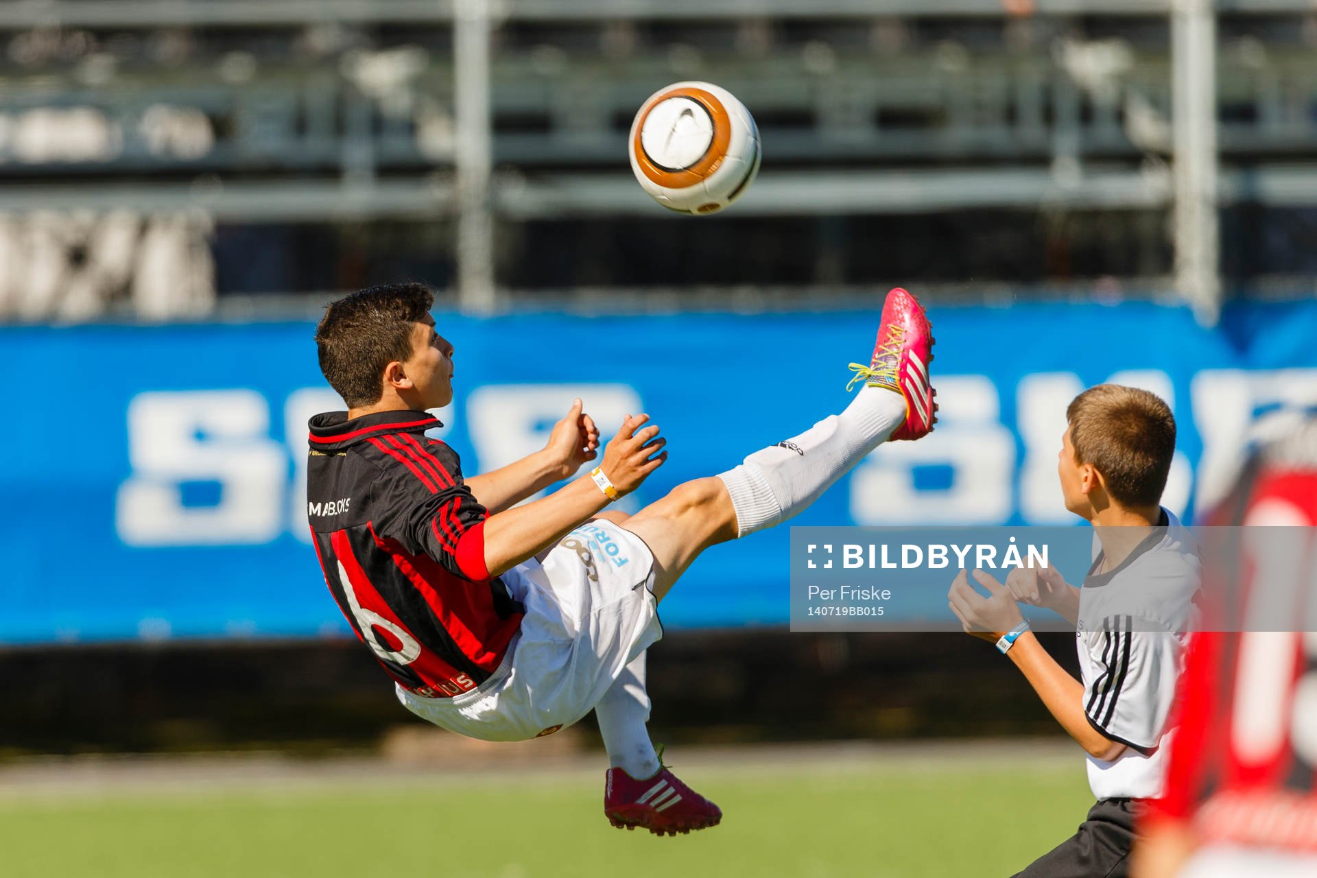 Final i B14 mellan Senlis U.S.M och IF Brommapojkarna under Gothia Cup den 19 juli 2014 i Göteborg .