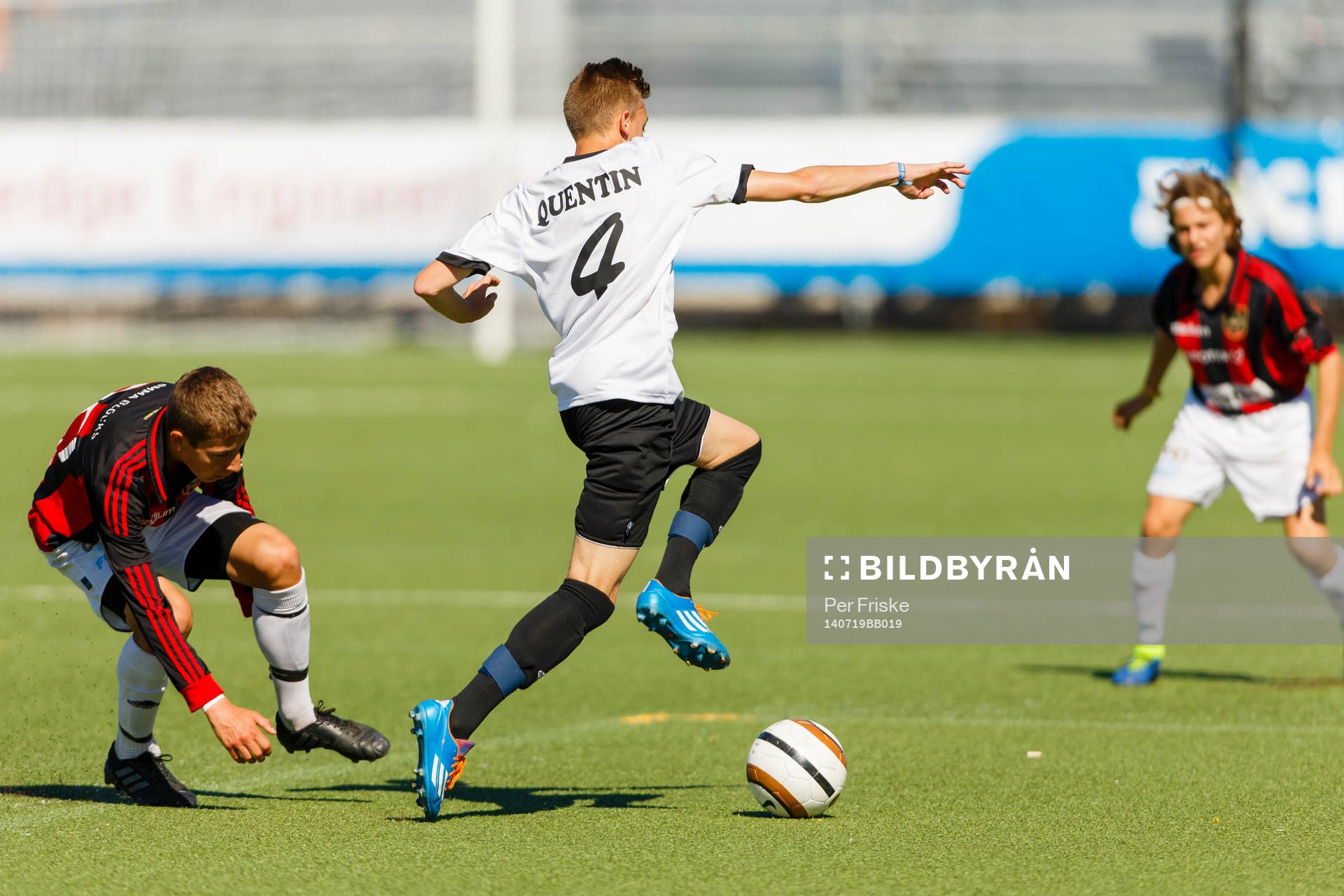 Final i B14 mellan Senlis U.S.M och IF Brommapojkarna under Gothia Cup den 19 juli 2014 i Göteborg .