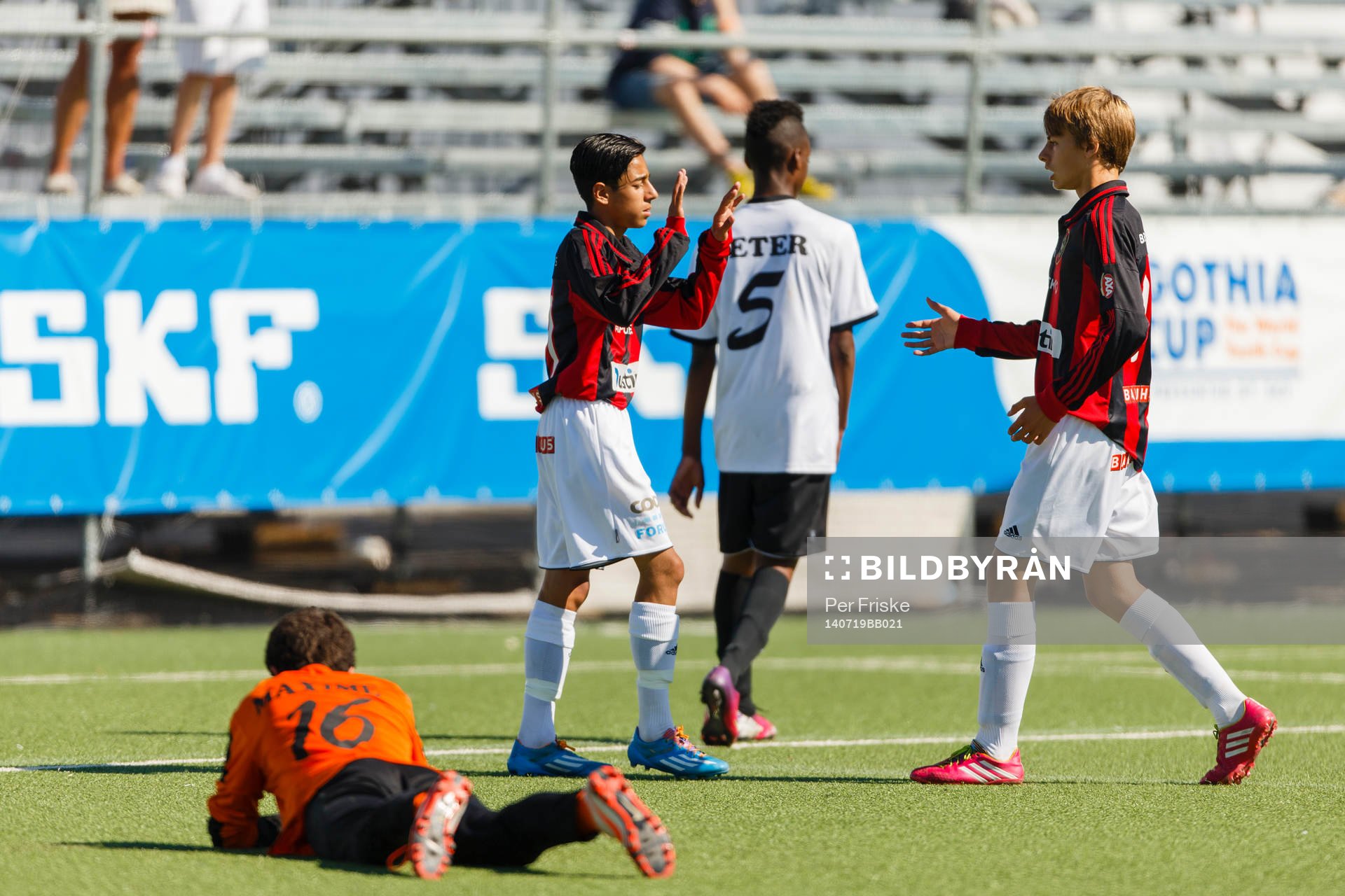 Final i B14 mellan Senlis U.S.M och IF Brommapojkarna