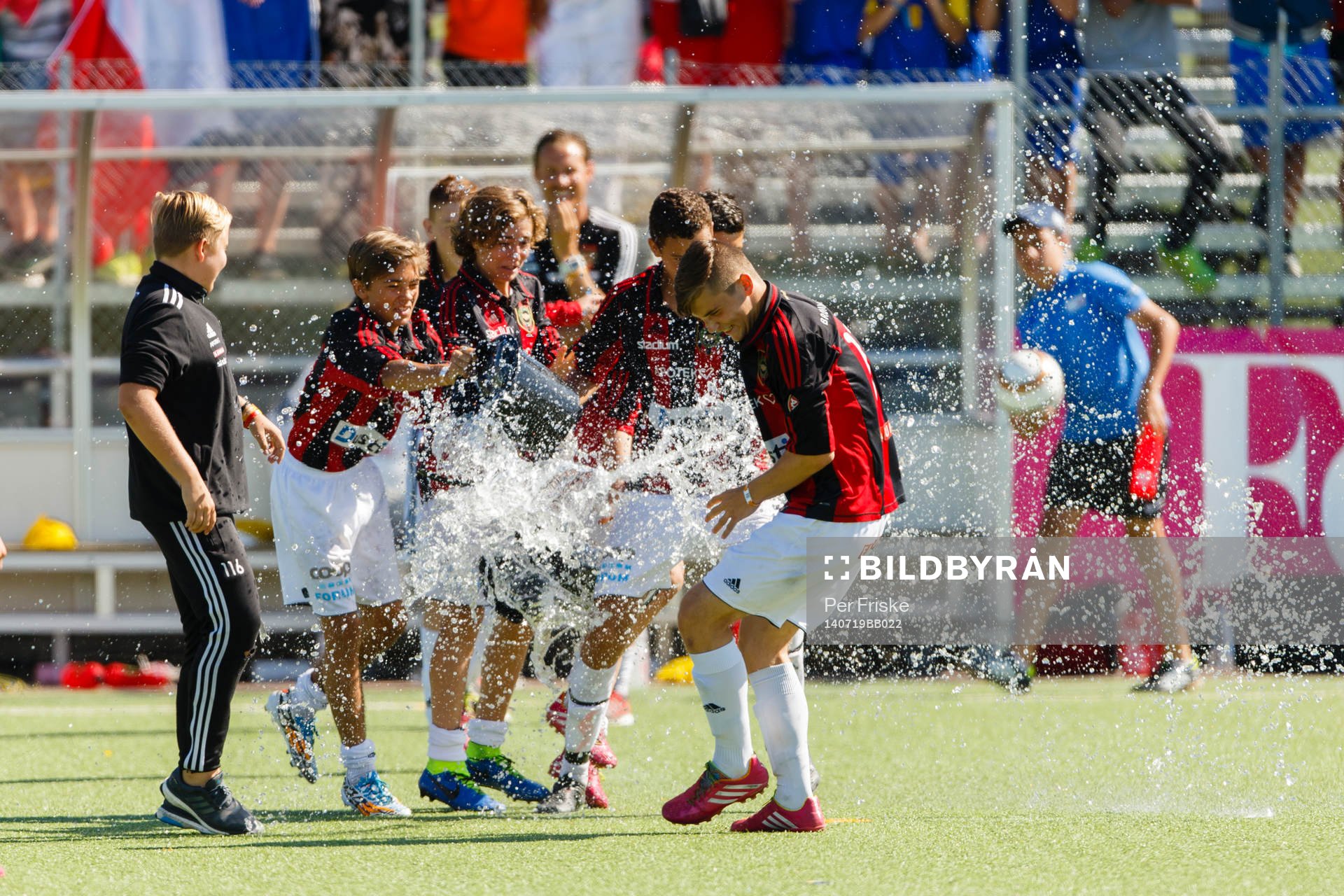 Final i B14 mellan Senlis U.S.M och IF Brommapojkarna under Gothia Cup den 19 juli 2014 i Göteborg .