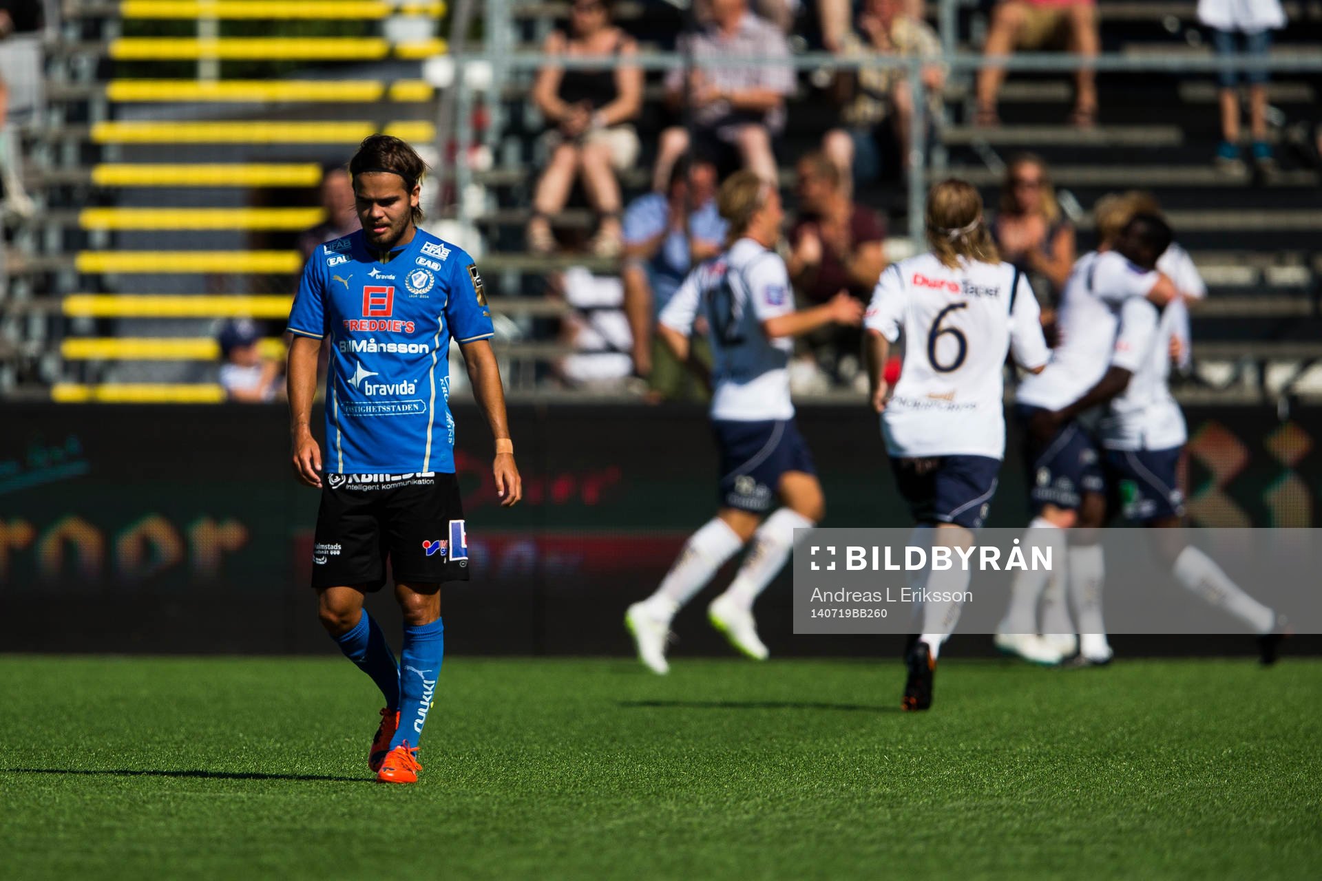Halmstads Kristinn Steindorsson deppar