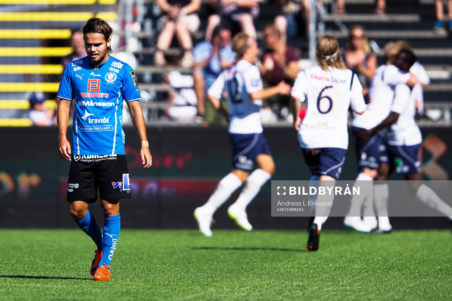 Halmstads Kristinn Steindorsson deppar