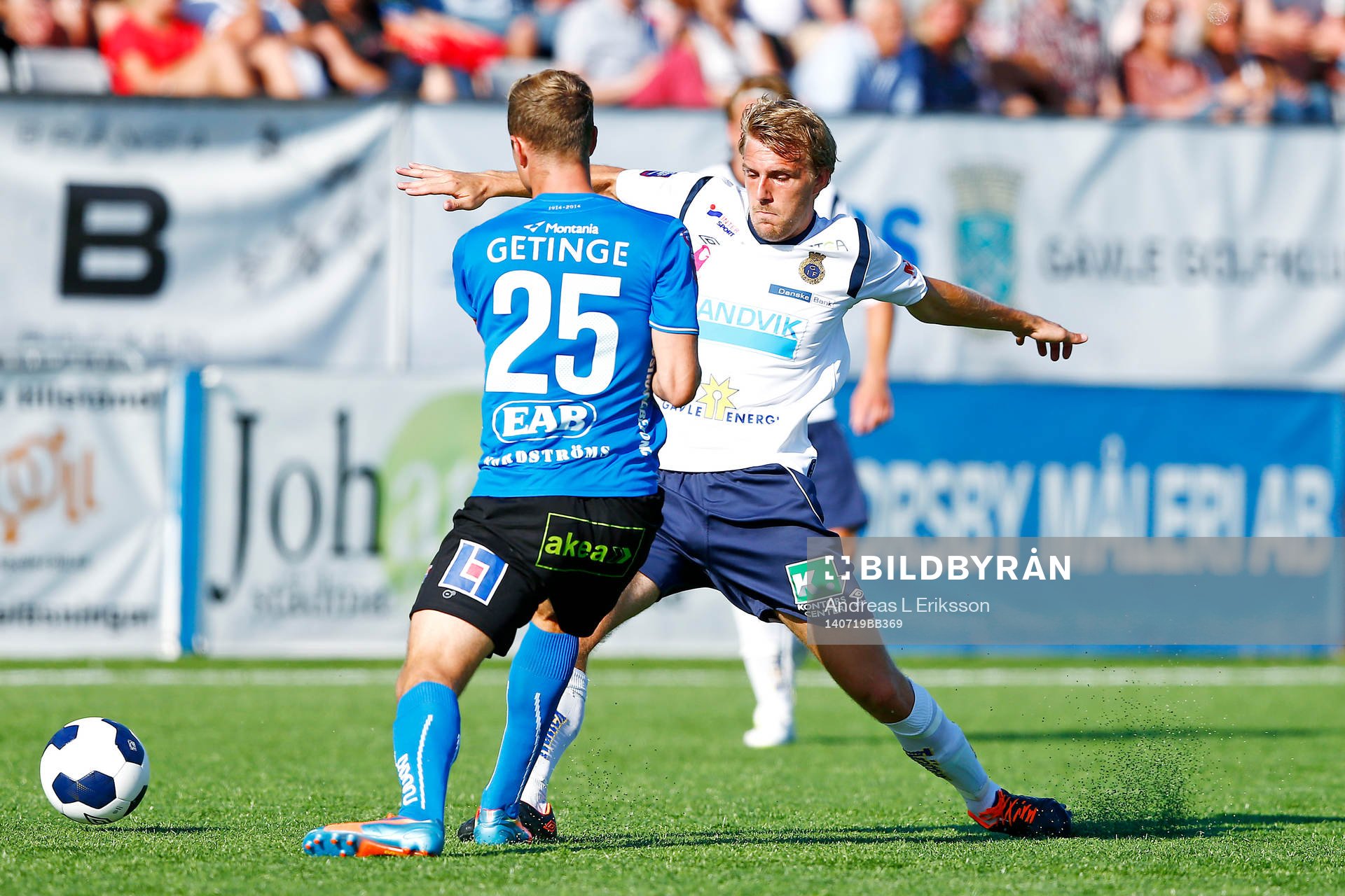 Halmstads Richard Magyar mot Gefles Johan Oremo