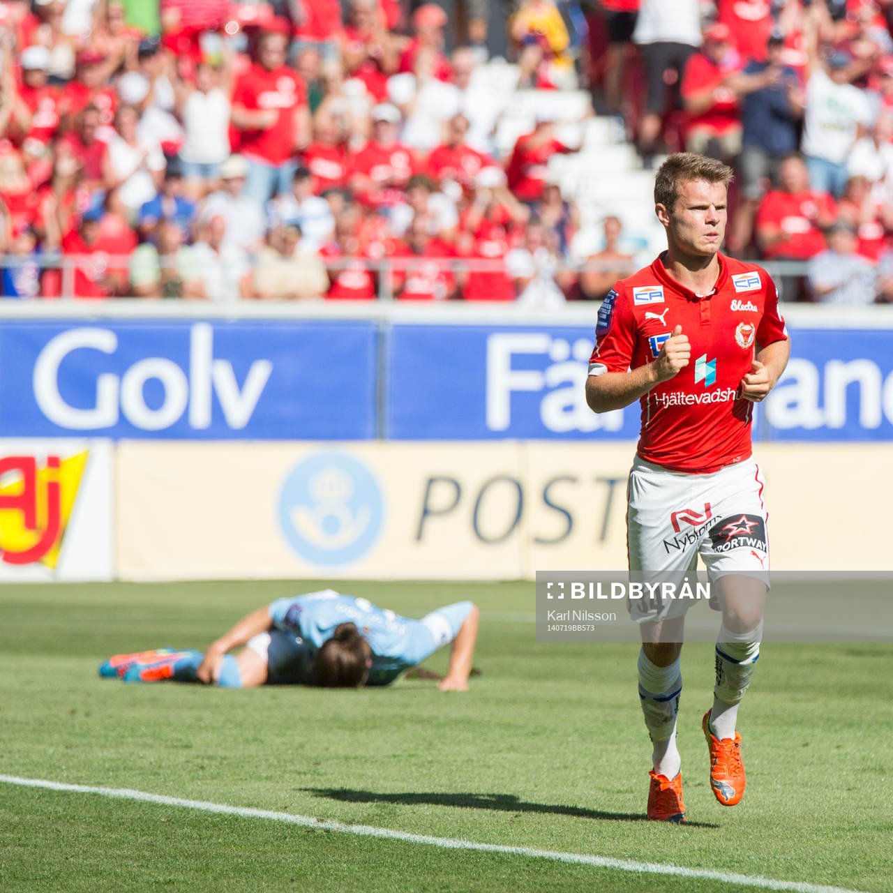 Kalmars Måns Söderqvist gör 1-0