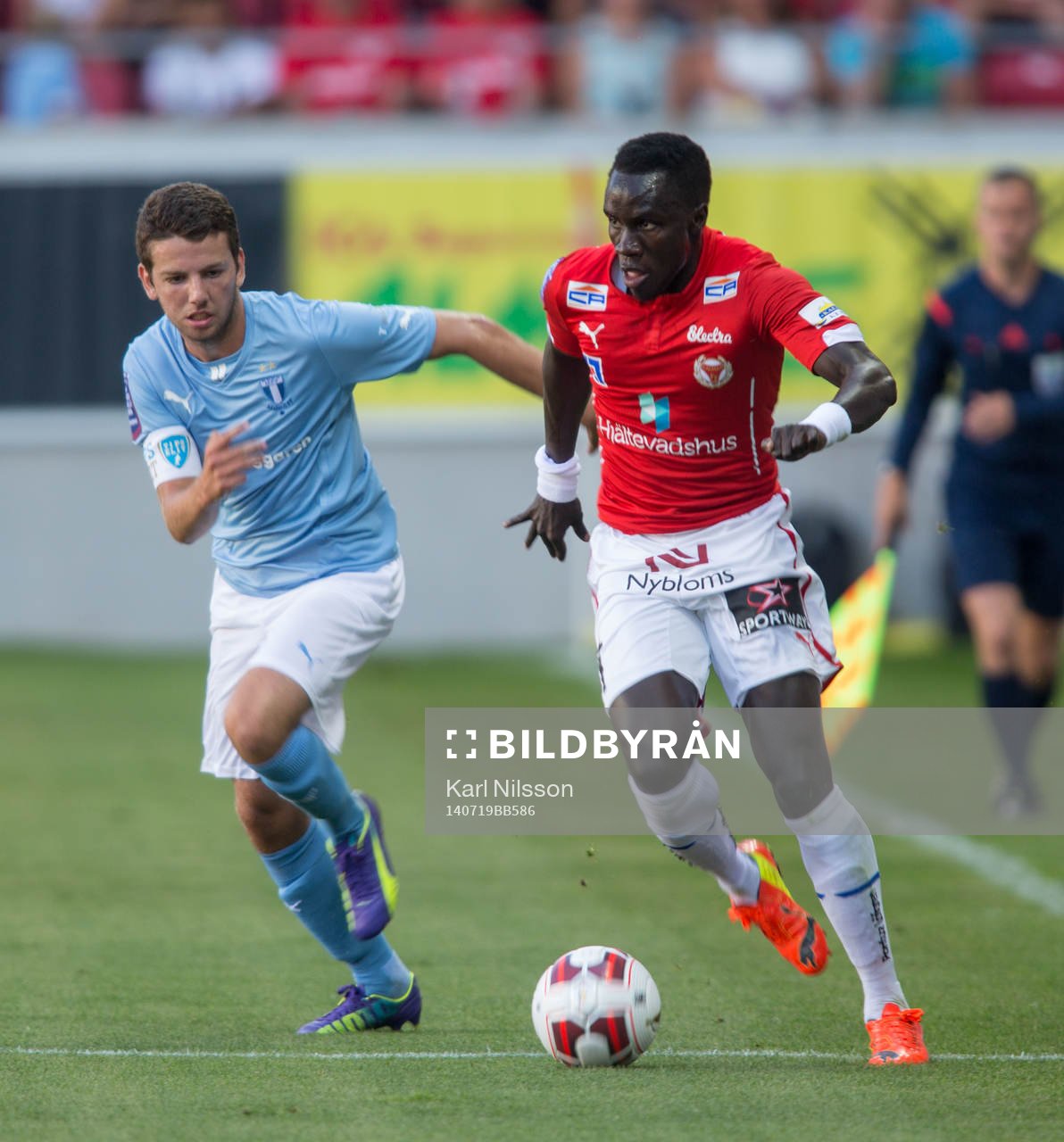 Malmös Erdal Rapkip och Kalmars Papa Alioune Diouf