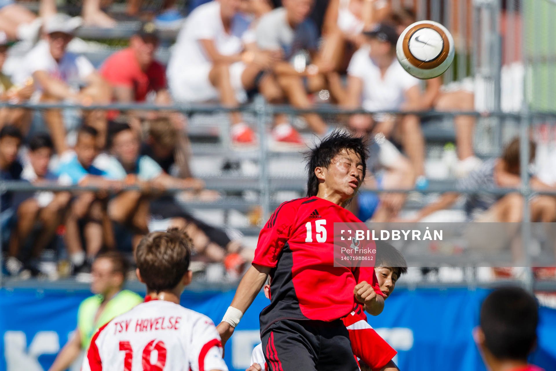 Final i B15 mellan J-L Juniors och TSV Havelse under Gothia Cup den 19 juli 2014 i Göteborg .