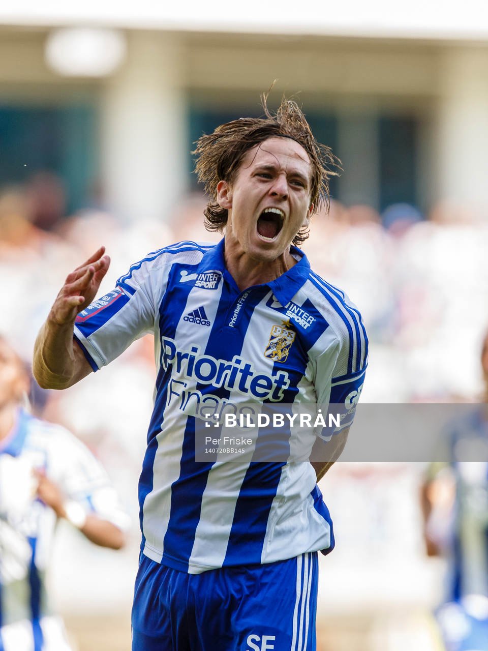IFK Göteborgs Lasse Vibe jublar