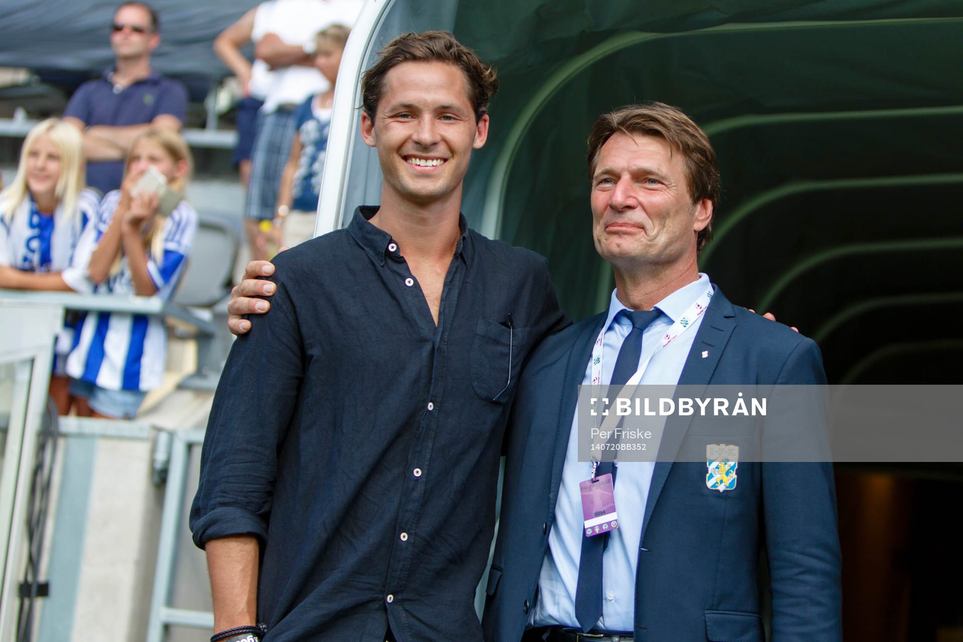 IFK Göteborgs Philip Haglund och IFK Göteborgs