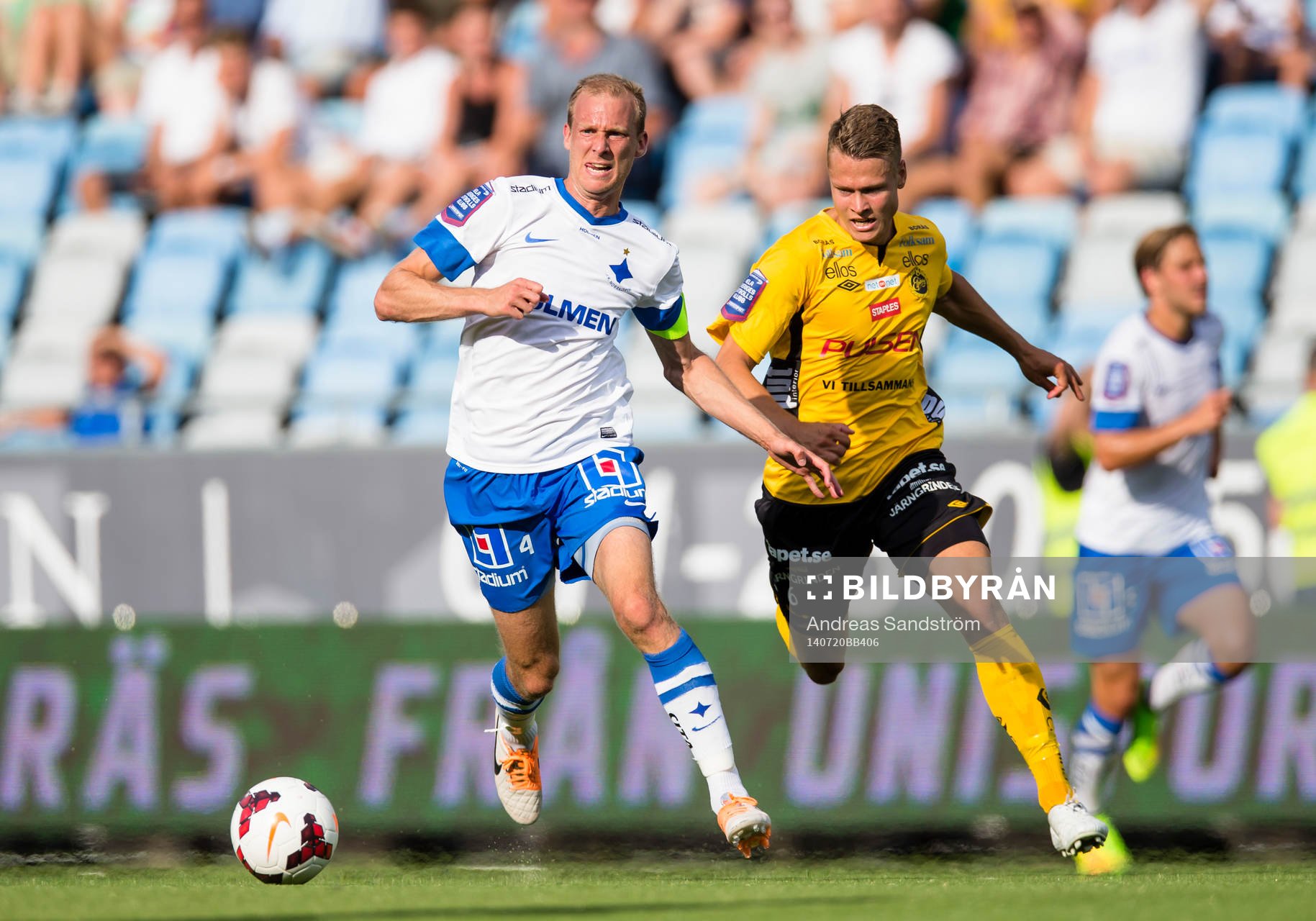 Norrköpings Andreas Johansson och Elfsborgs Viktor Claesson