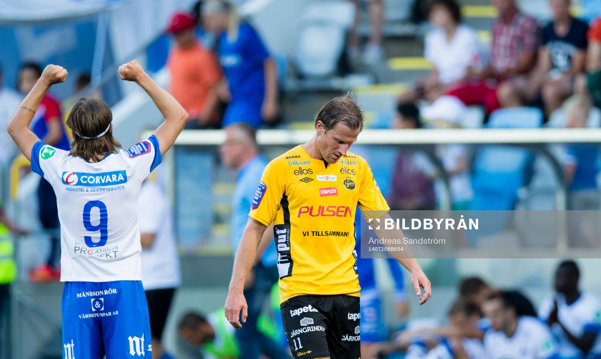 Elfsborgs Daniel Mobaeck ser deppig ut