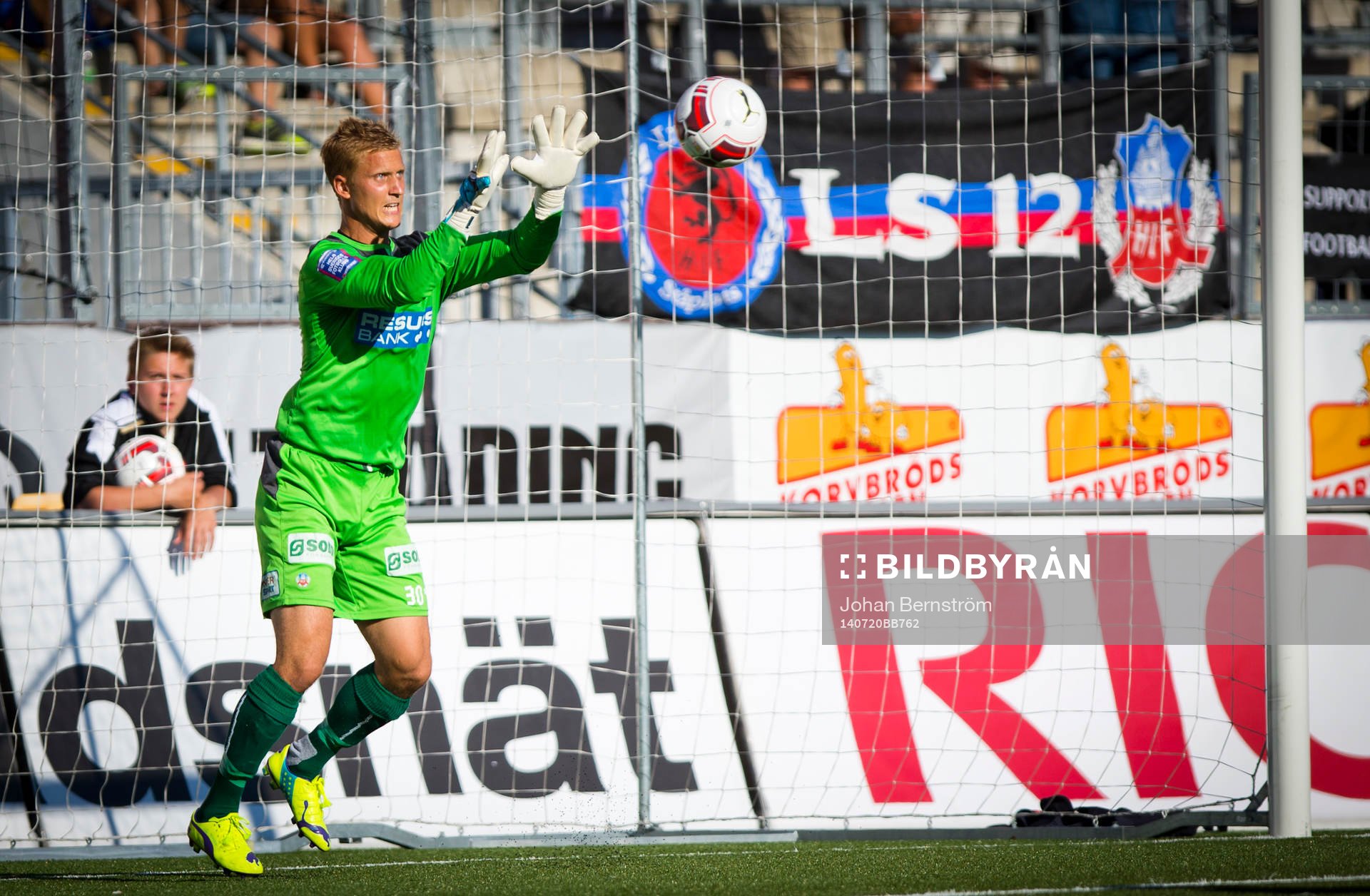 Helsingborgs målvakt Pär Hansson