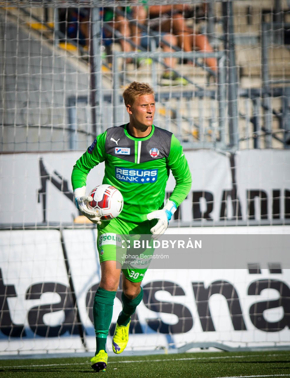 Helsingborgs målvakt Pär Hansson