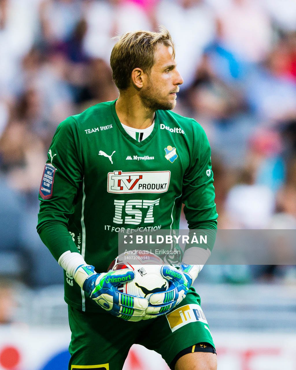 Östers målvakt Alexander Nadj