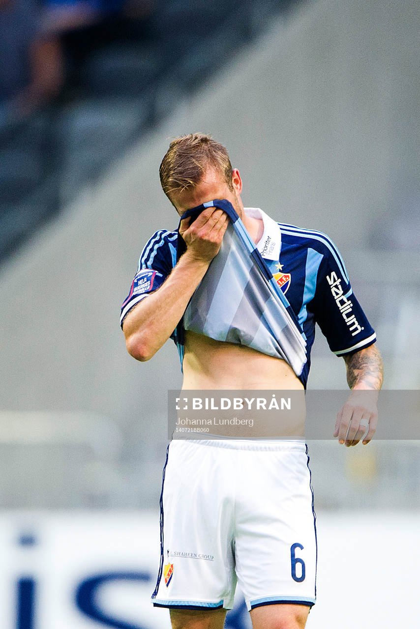 Djurgårdens Aleksander Faltsetas deppar
