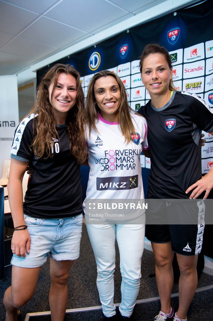 Ramona Bachman, Marta Vieira da Silva och Sara Björk