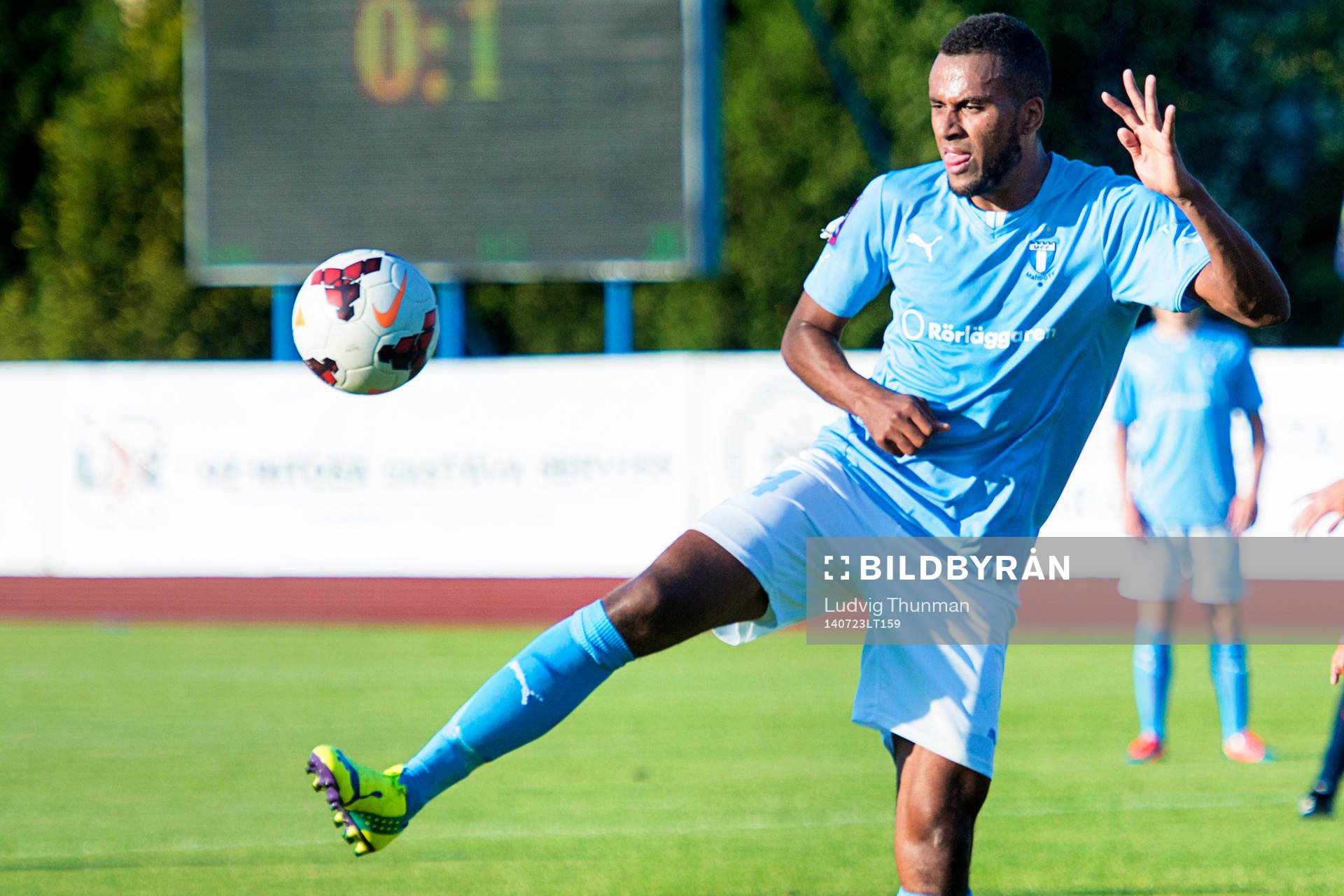Malmö FFs Isaac Kiese Thelin