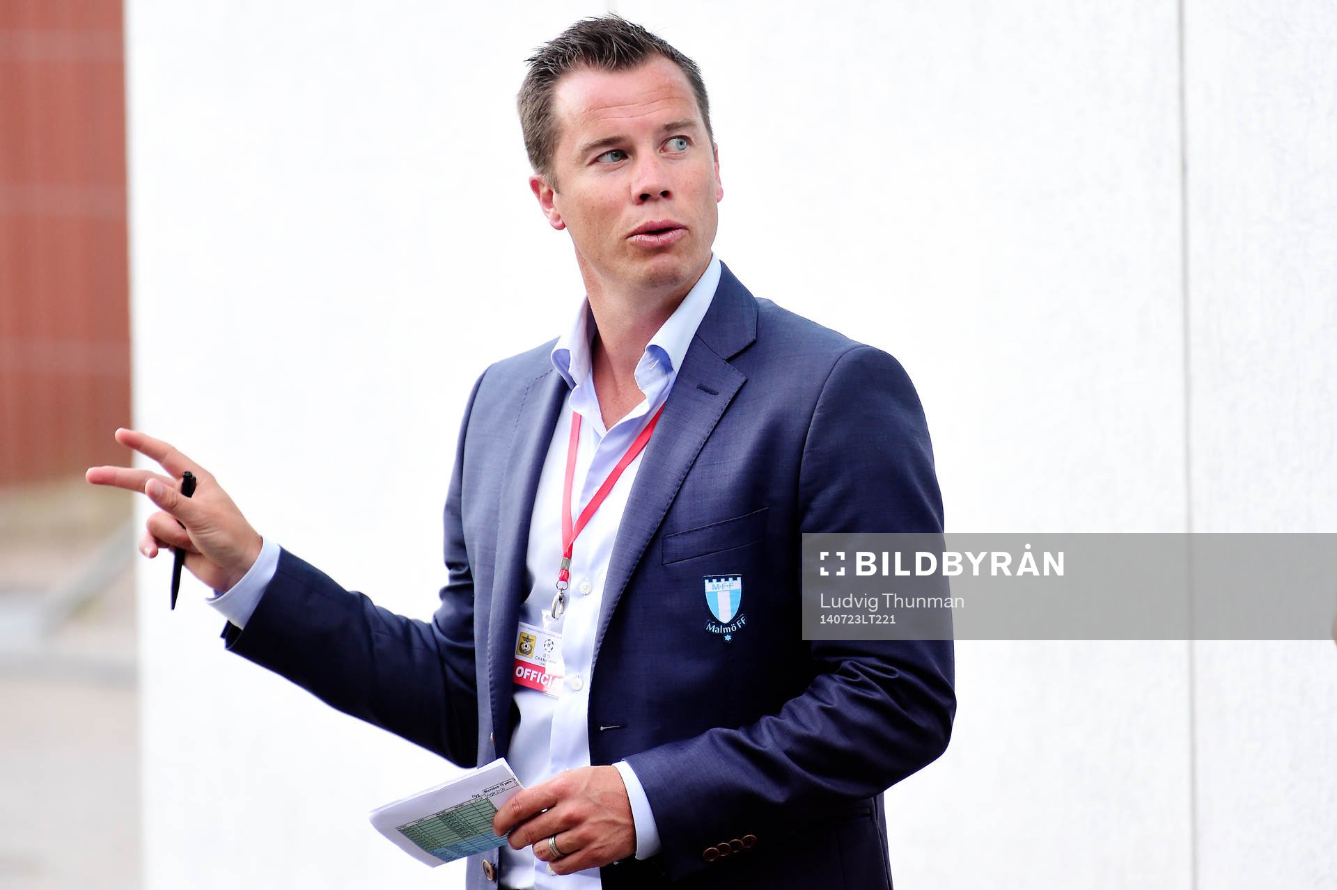 Malmö FFs sportchef Daniel Andersson