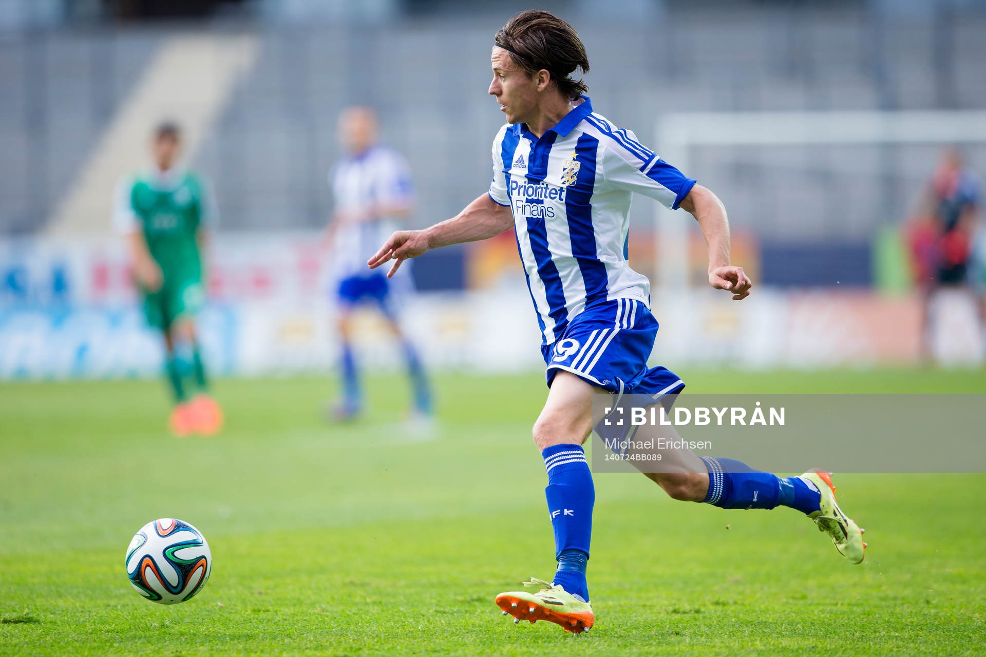 IFK Göteborgs Lasse Vibe på språng