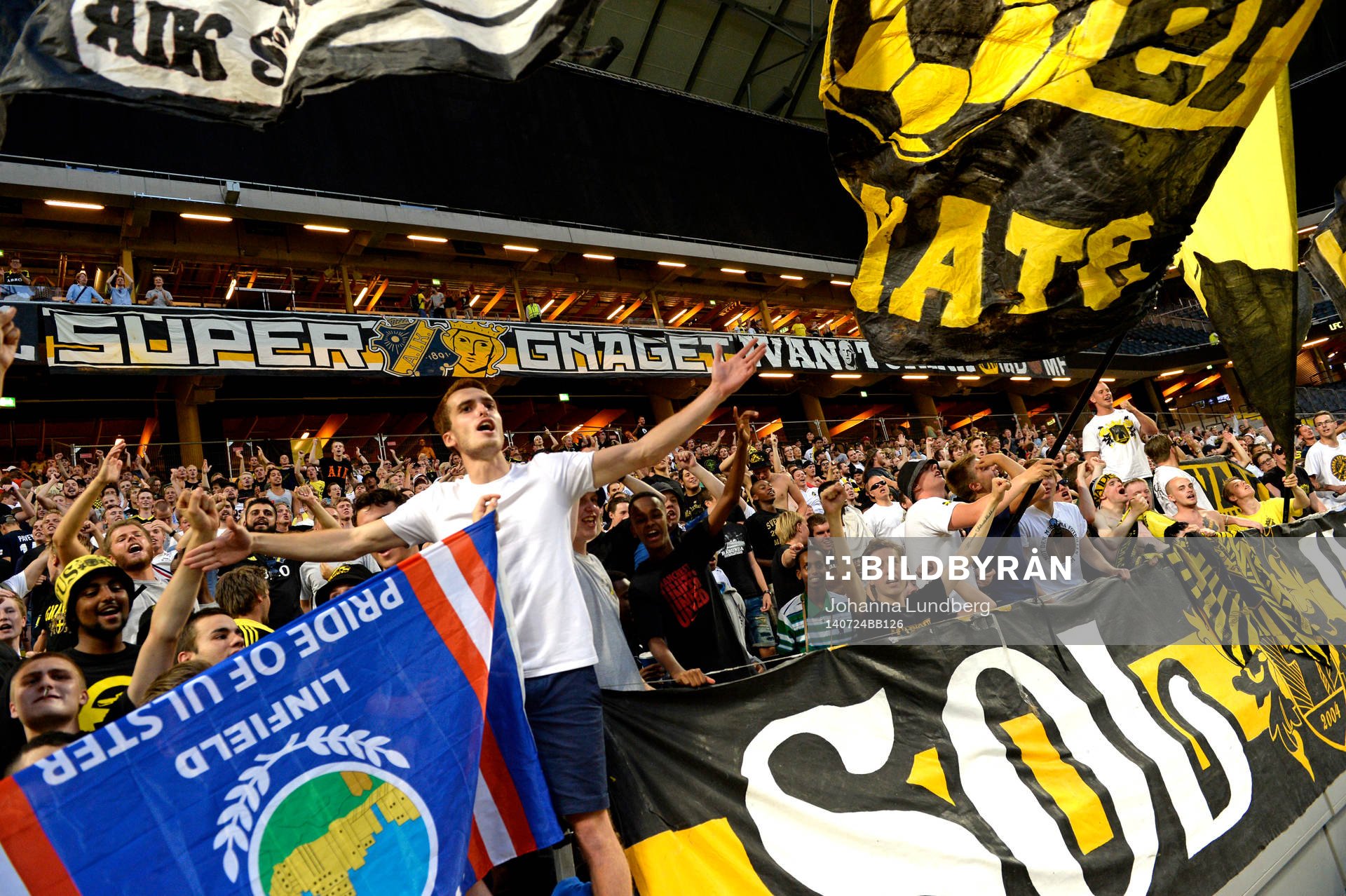 s supportrar jublar