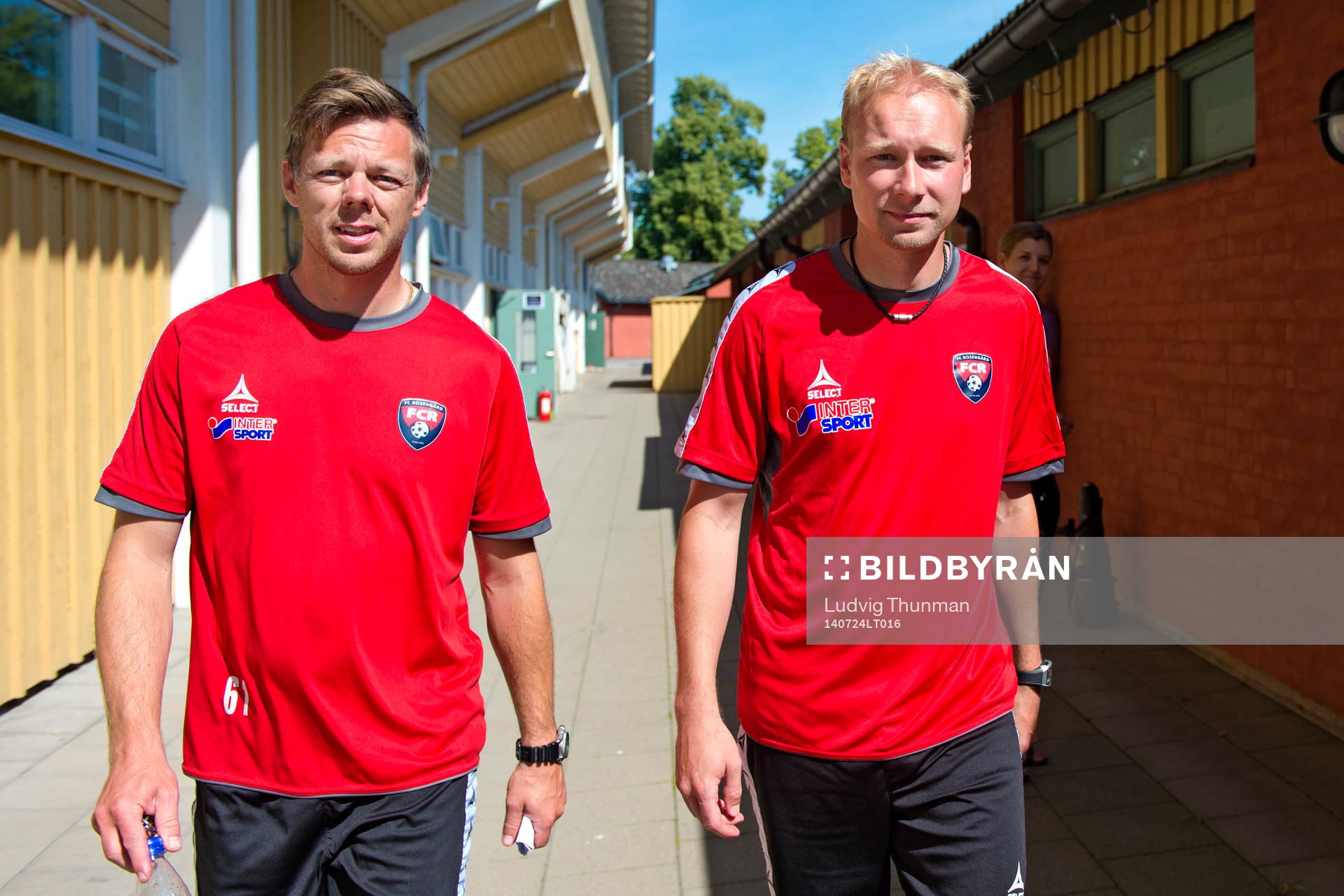 Rosengårds tränare tränare Markus Tilly och assisterande