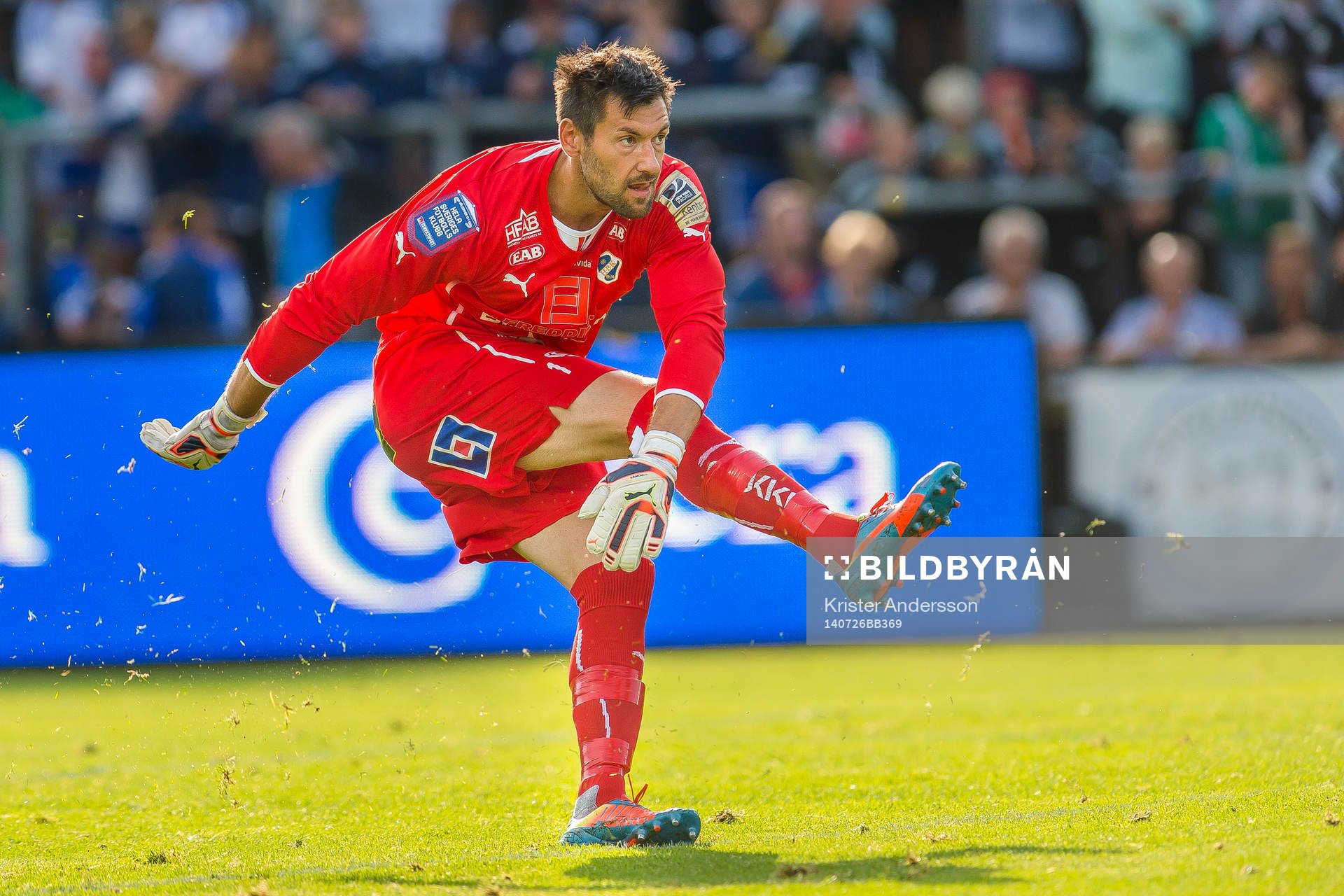 Halmstads målvakt Stojan Lukic