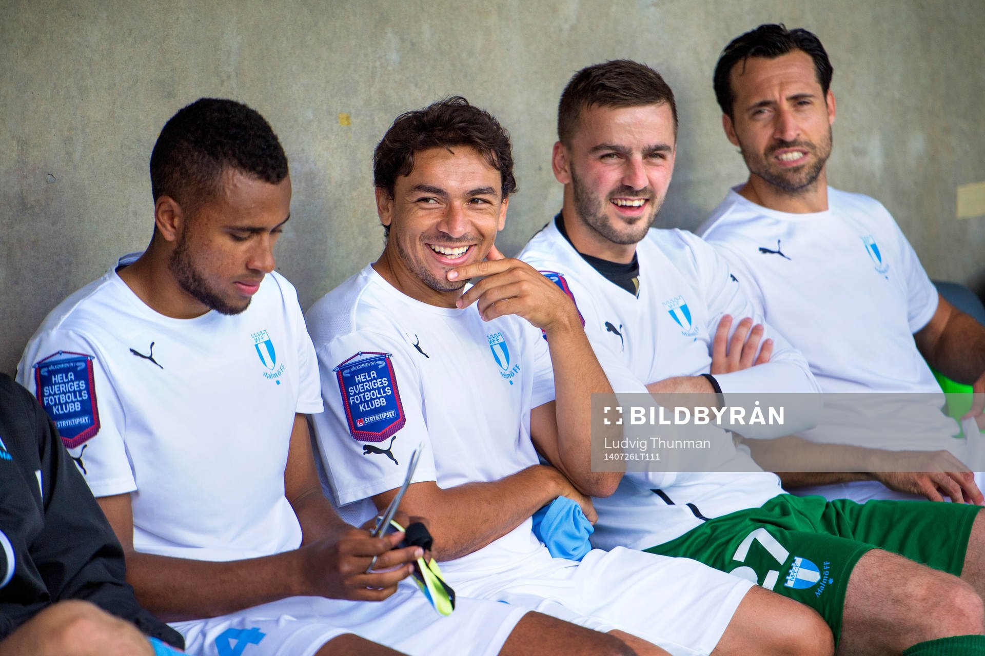 Malmö FFs Isaac Kiese Thelin, Ricardo Ferreira Da Silva,